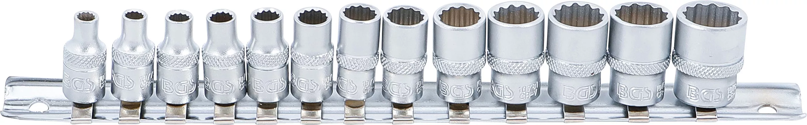 Set chei tubulare 12 colturi | 6,3 mm (1/4") | 4 - 14 mm | 13 piese [1]
