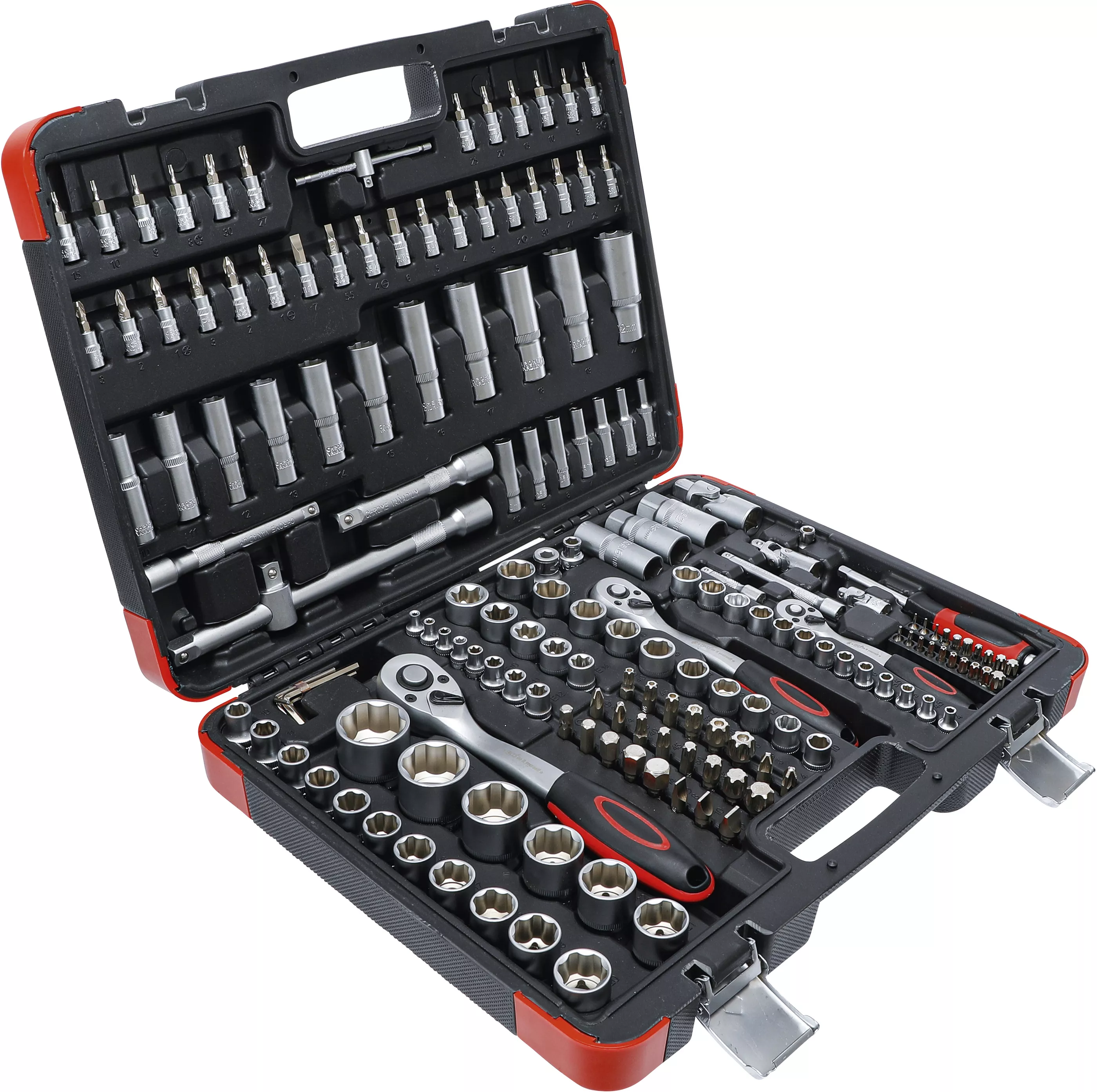 Set chei tubulare | Antrenare 6,3 mm (1/4") / 10 mm (3/8") / 12,5 mm (1/2") | 172 piese [2]