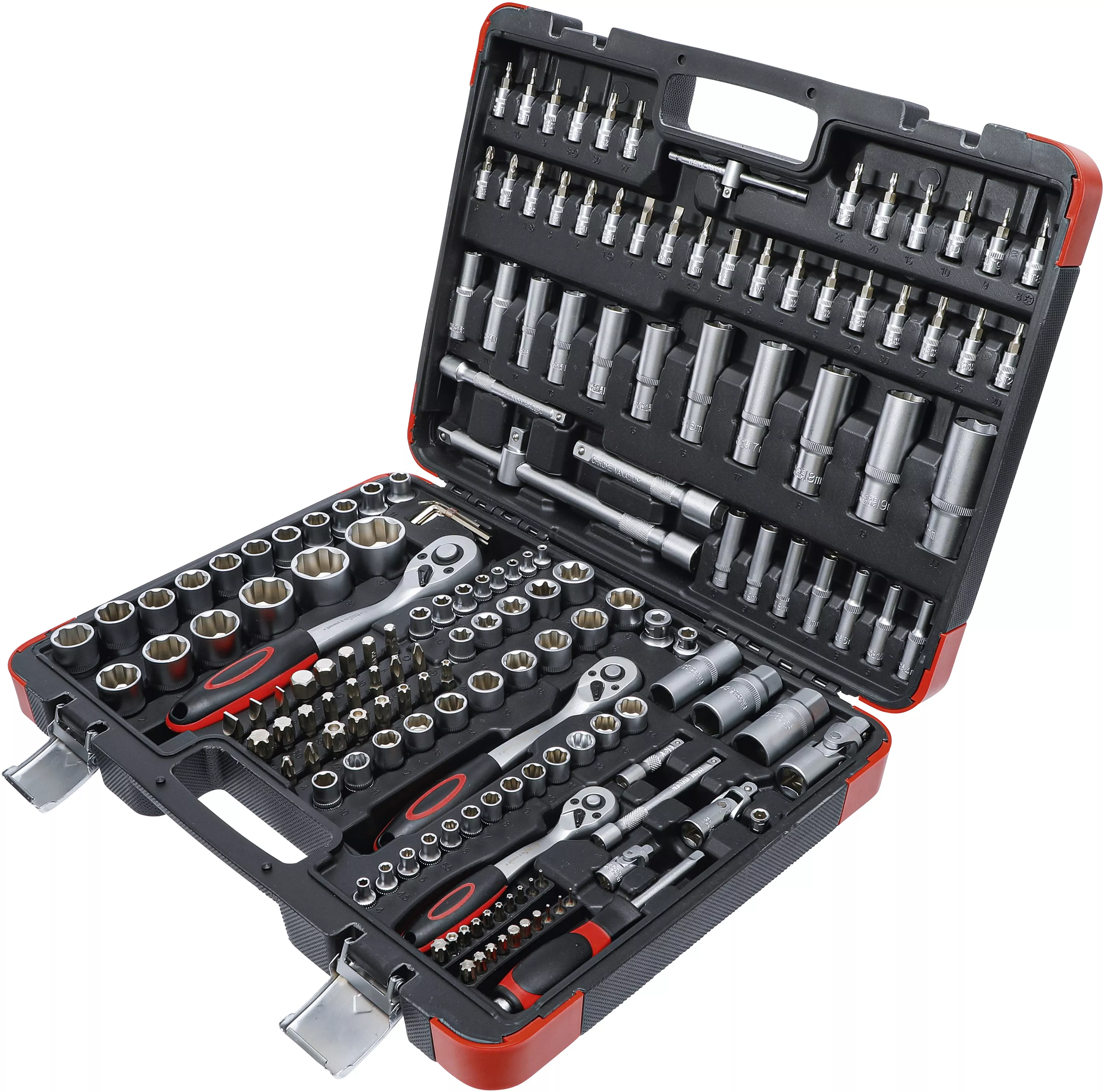 Set chei tubulare | Antrenare 6,3 mm (1/4") / 10 mm (3/8") / 12,5 mm (1/2") | 172 piese [3]
