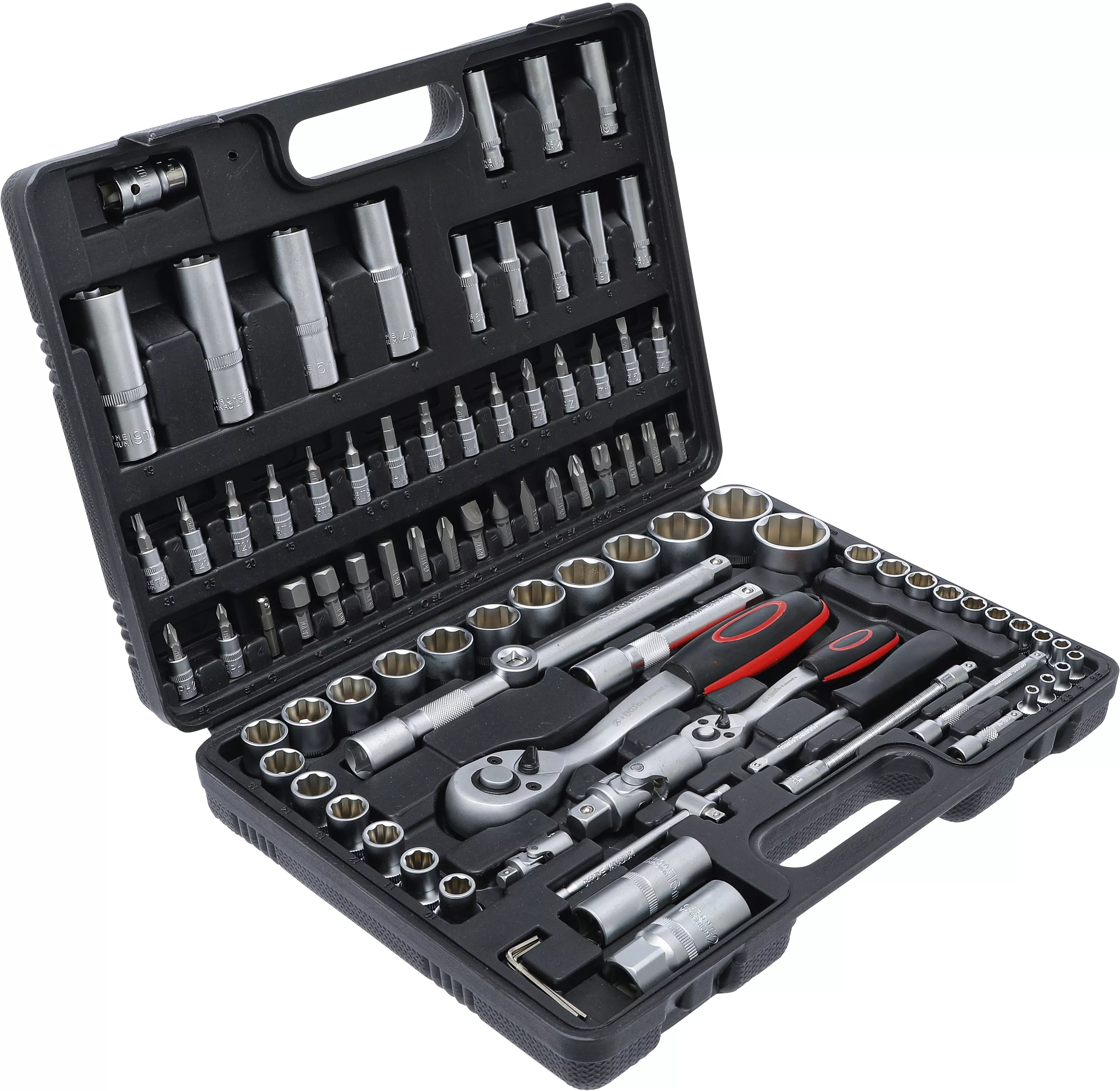 Set chei tubulare | Antrenare 6,3 mm (1/4") / 12,5 mm (1/2") | 94 piese [2]