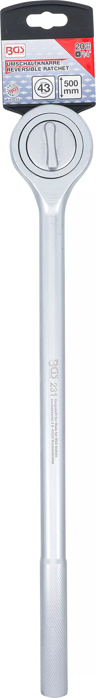Clichet reversibil | 20 mm (3/4") [6]