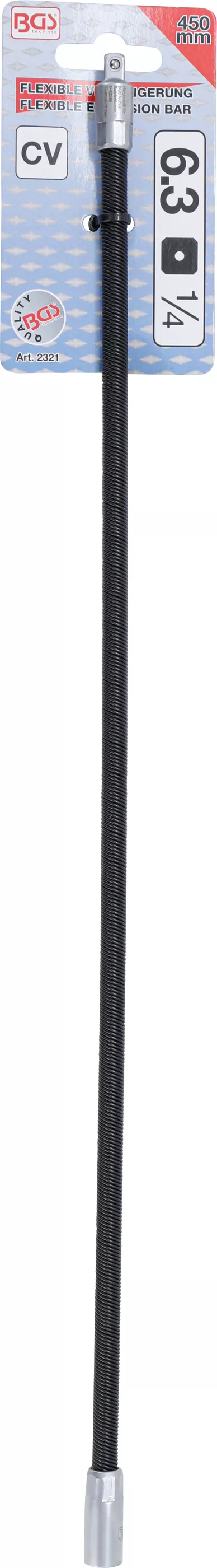 Prelungitor flexibil | 6,3 mm (1/4") | 450 mm [2]
