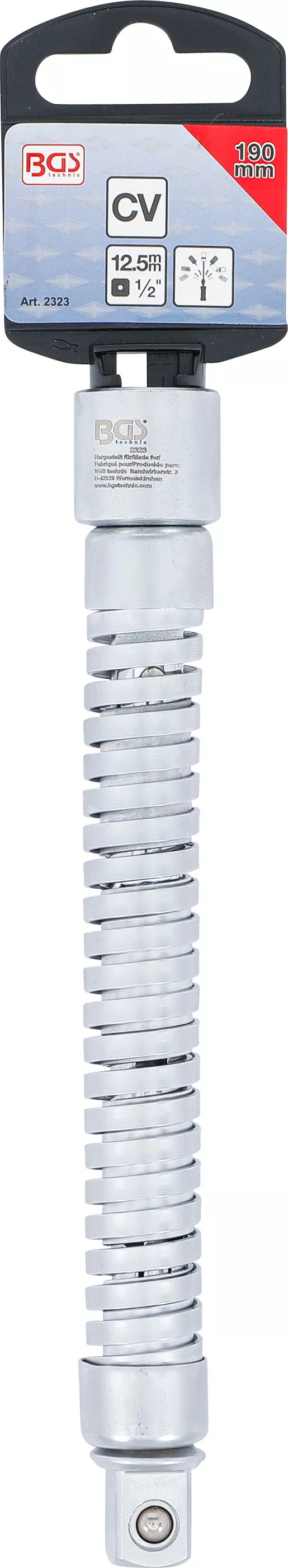 Prelungitor flexibil | 12,5 mm (1/2") | 190 mm [4]