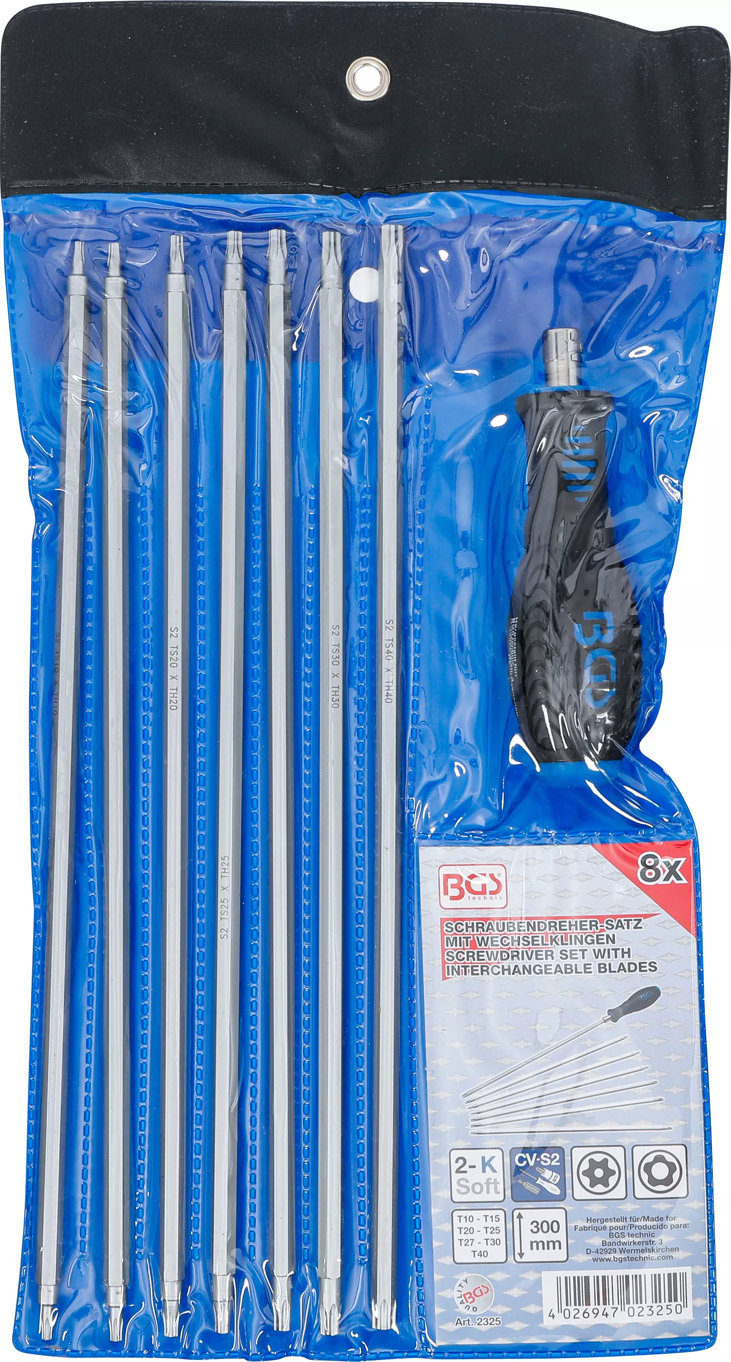 Set surubelnite cu capete interschimbabile | Profil T (pentru Torx) / Profil TS (pentru Torx Plus) | 8 piese [3]
