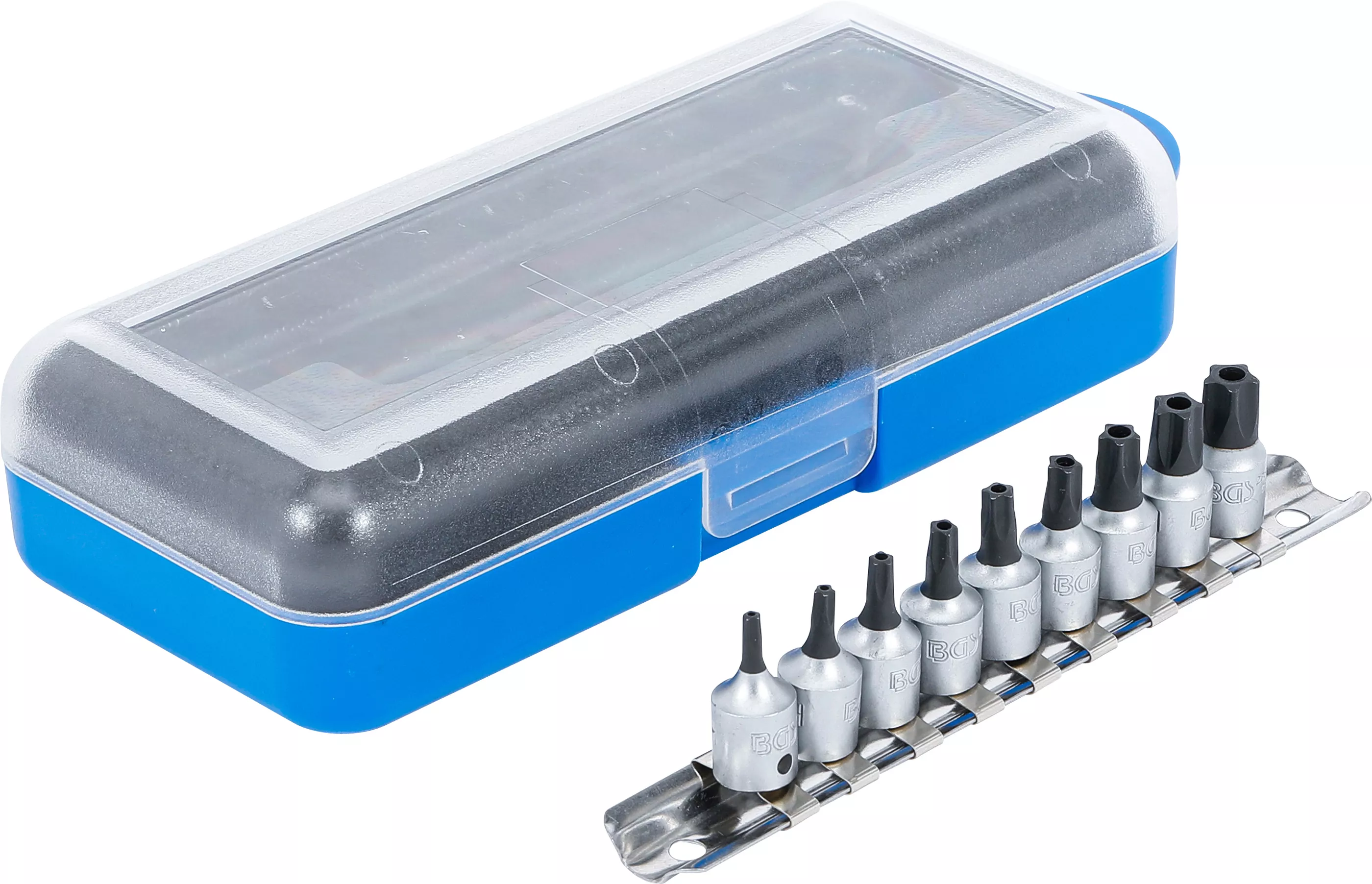 Set biti | 6,3 mm (1/4") | TS-Profil (pentru Torx Plus) cu gaura | 9 piese [2]