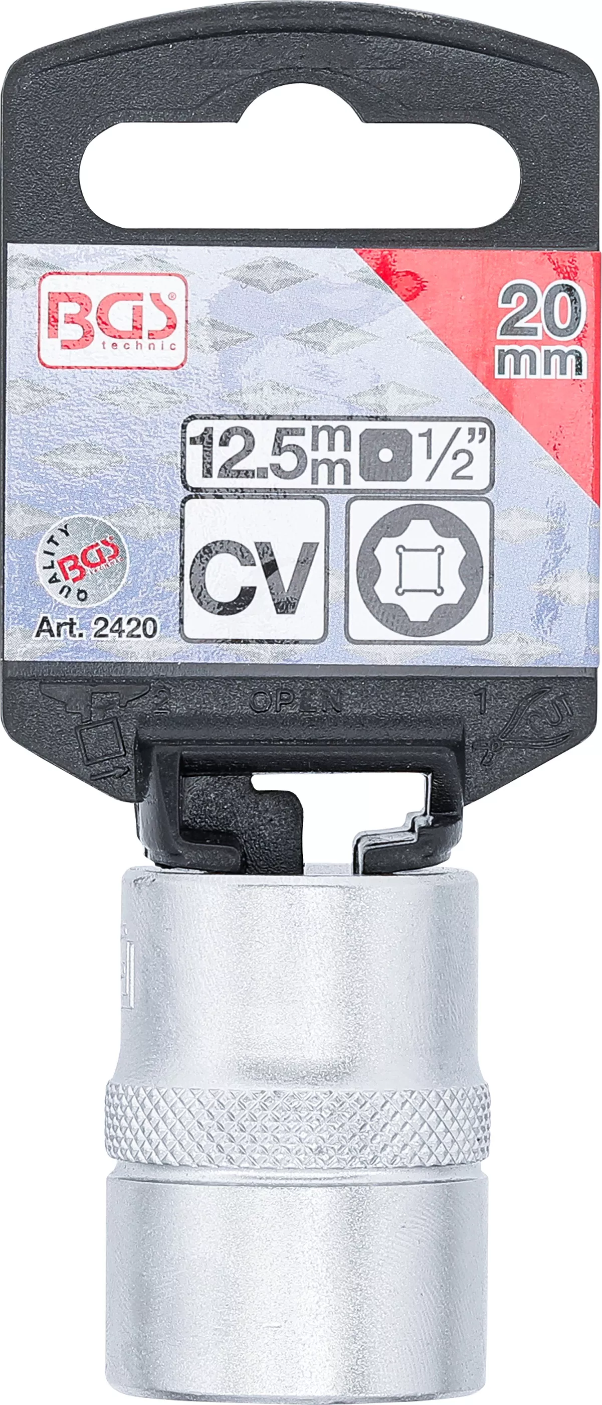 Cheie tubulara Super Lock | 12,5 mm (1/2") | 20 mm [3]