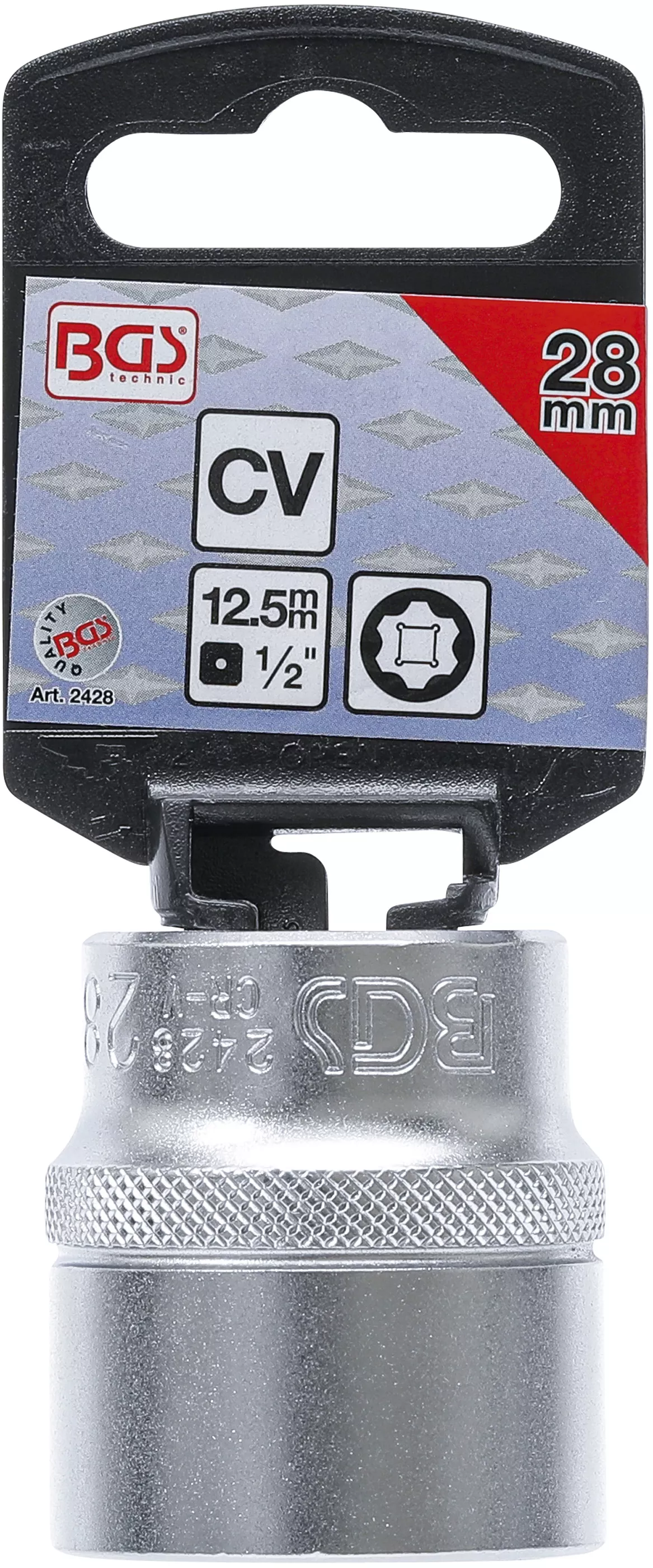 Cheie tubulara Super Lock | 12,5 mm (1/2") | 28 mm [3]