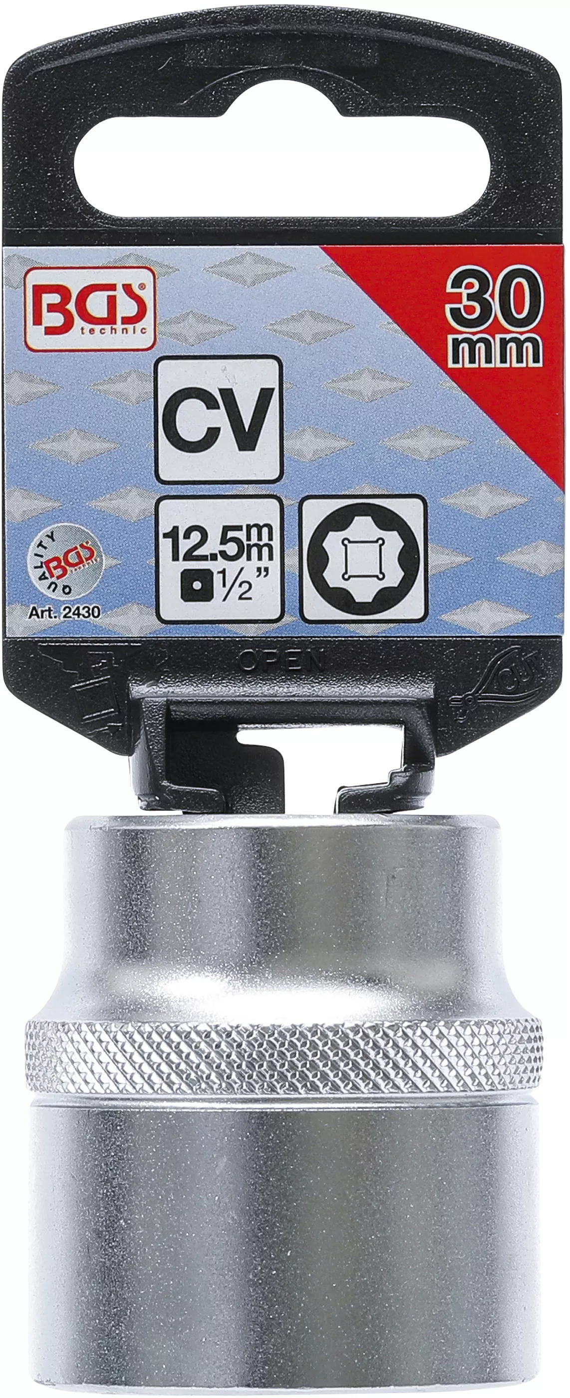 Cheie tubulara Super Lock | 12,5 mm (1/2") | 30 mm [3]