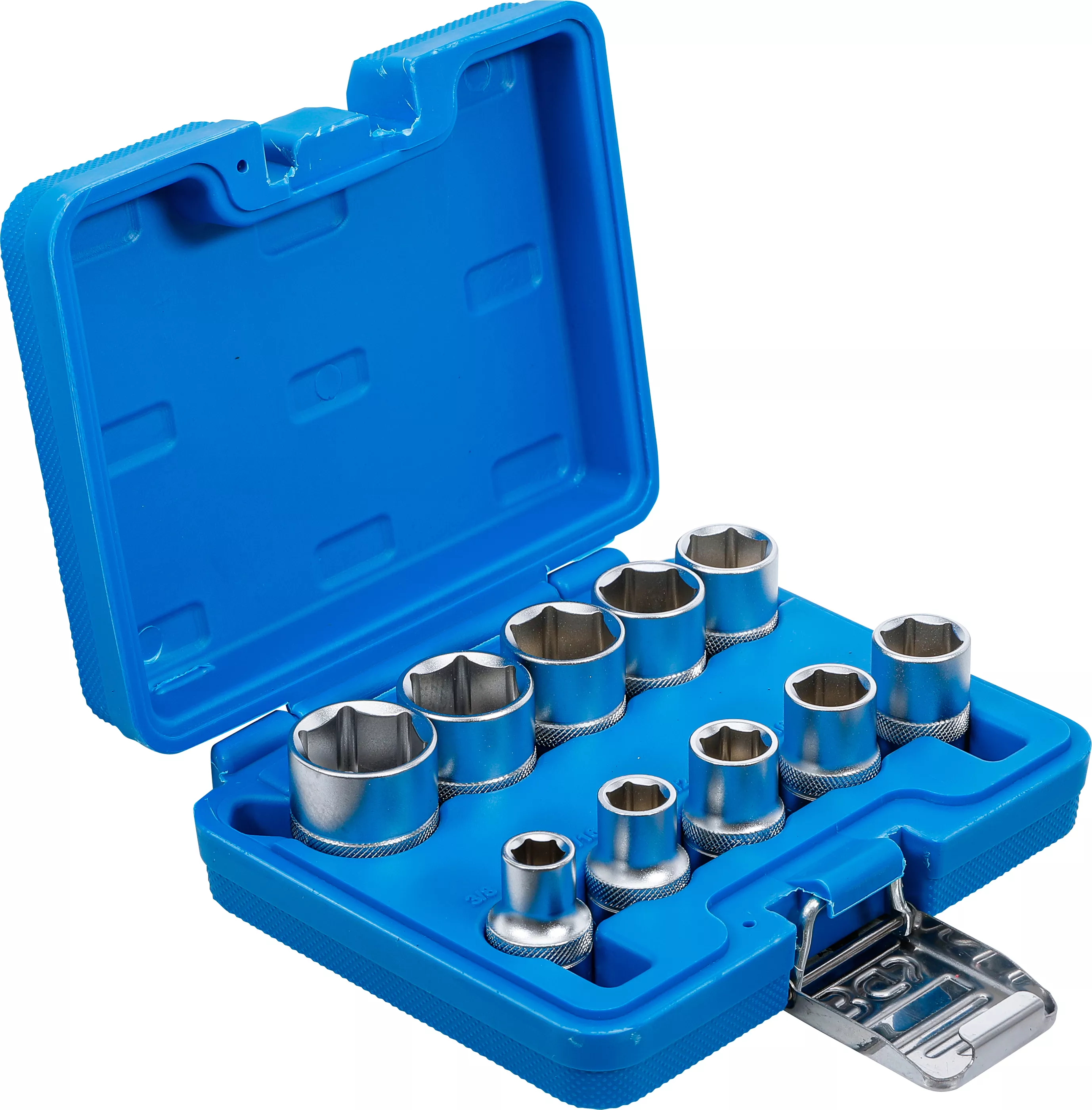 Set chei tubulare 6 colturi | 12,5 mm (1/2") | Marimi in toli | 10 piese [2]