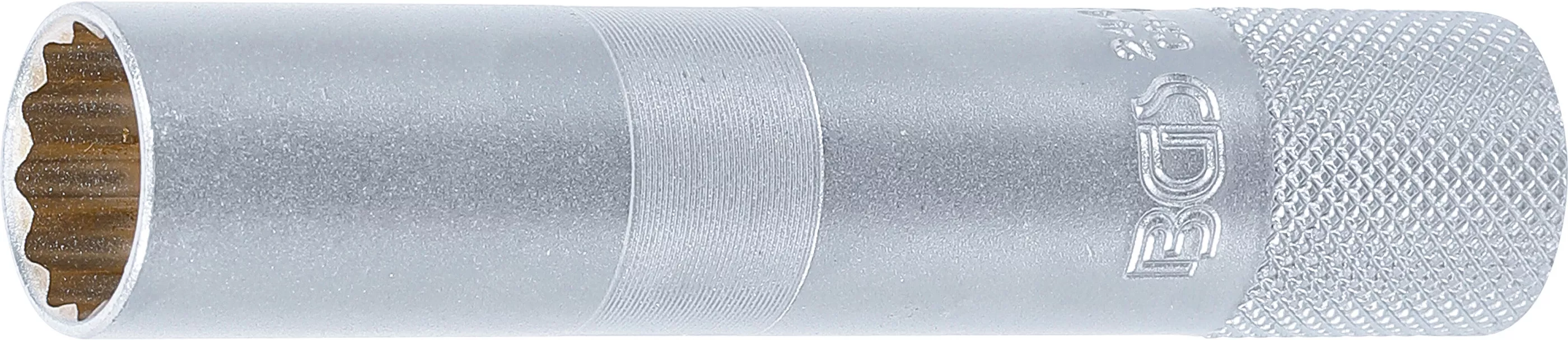 Cheie pentru bujii cu magnet, 12 colturi, lunga | 10 mm (3/8") | 14 mm [1]