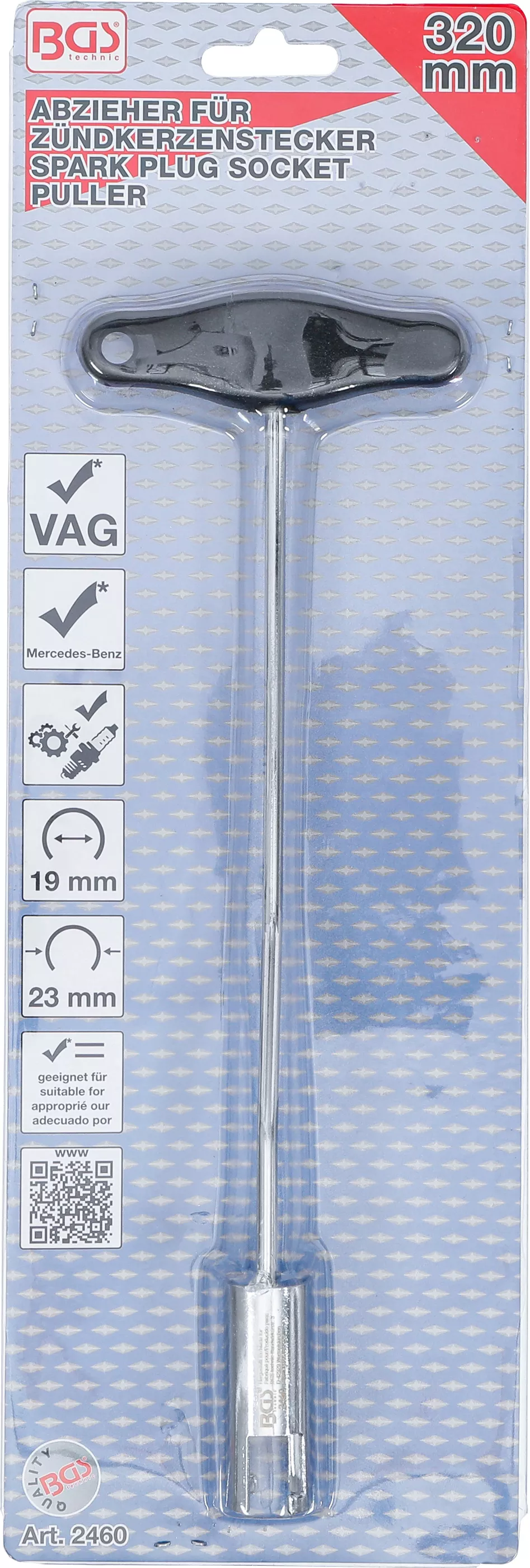 Extractor pentru fisa bujii | pentru VAG / Mercedes-Benz | 320 mm [4]