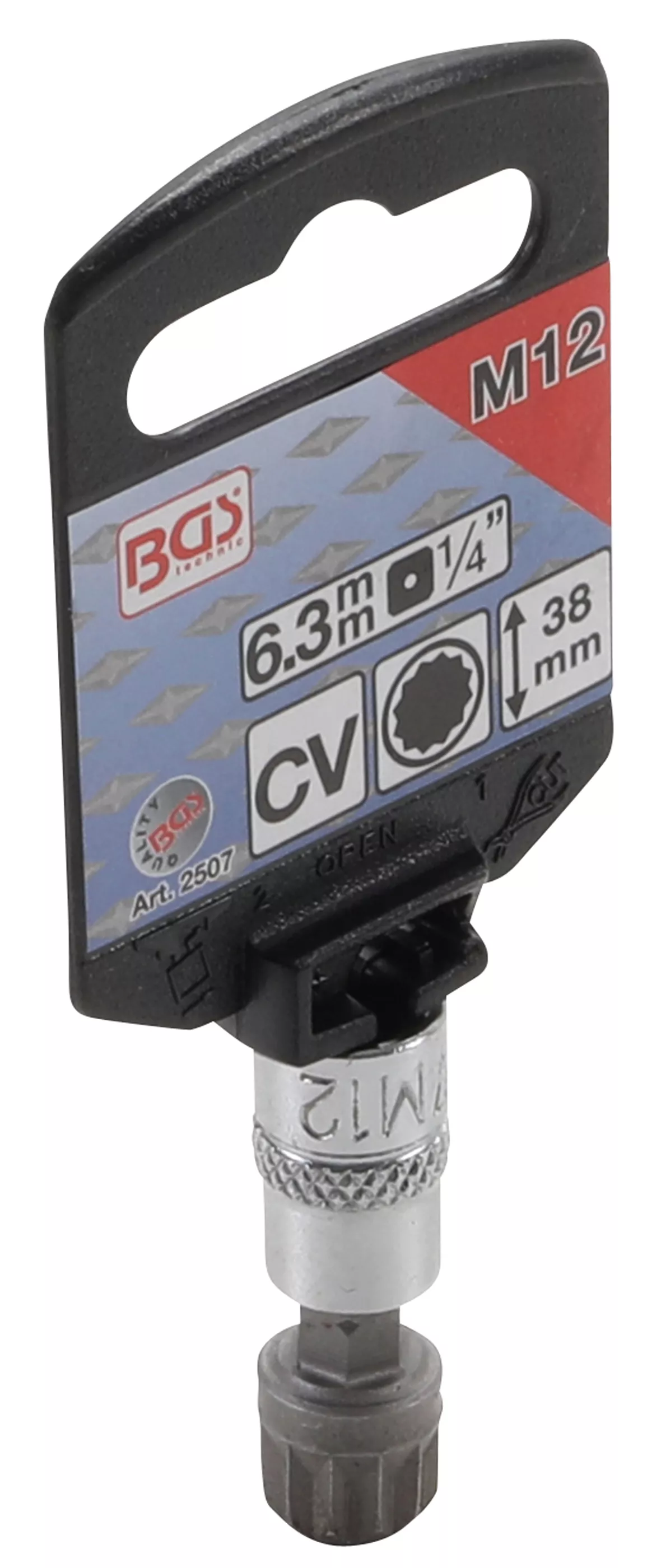 Bit | 6,3 mm (1/4") | Dantura interioara multipla (pentru XZN) M12 [2]