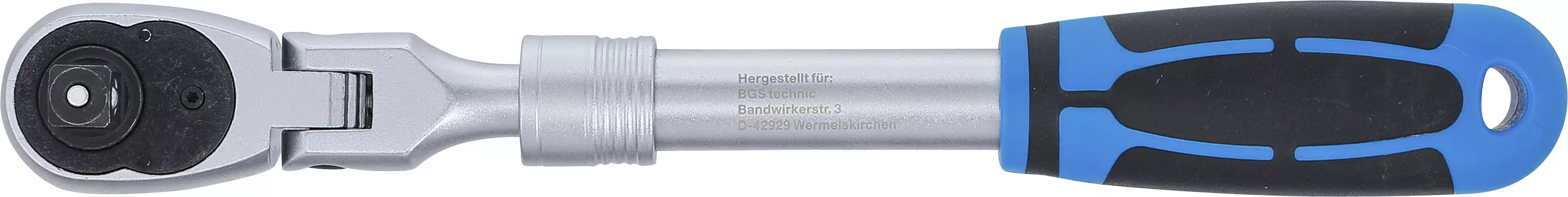 Clichet reversibil, extensibil, articulat | 12,5 mm (1/2") | 350 - 490 mm [5]