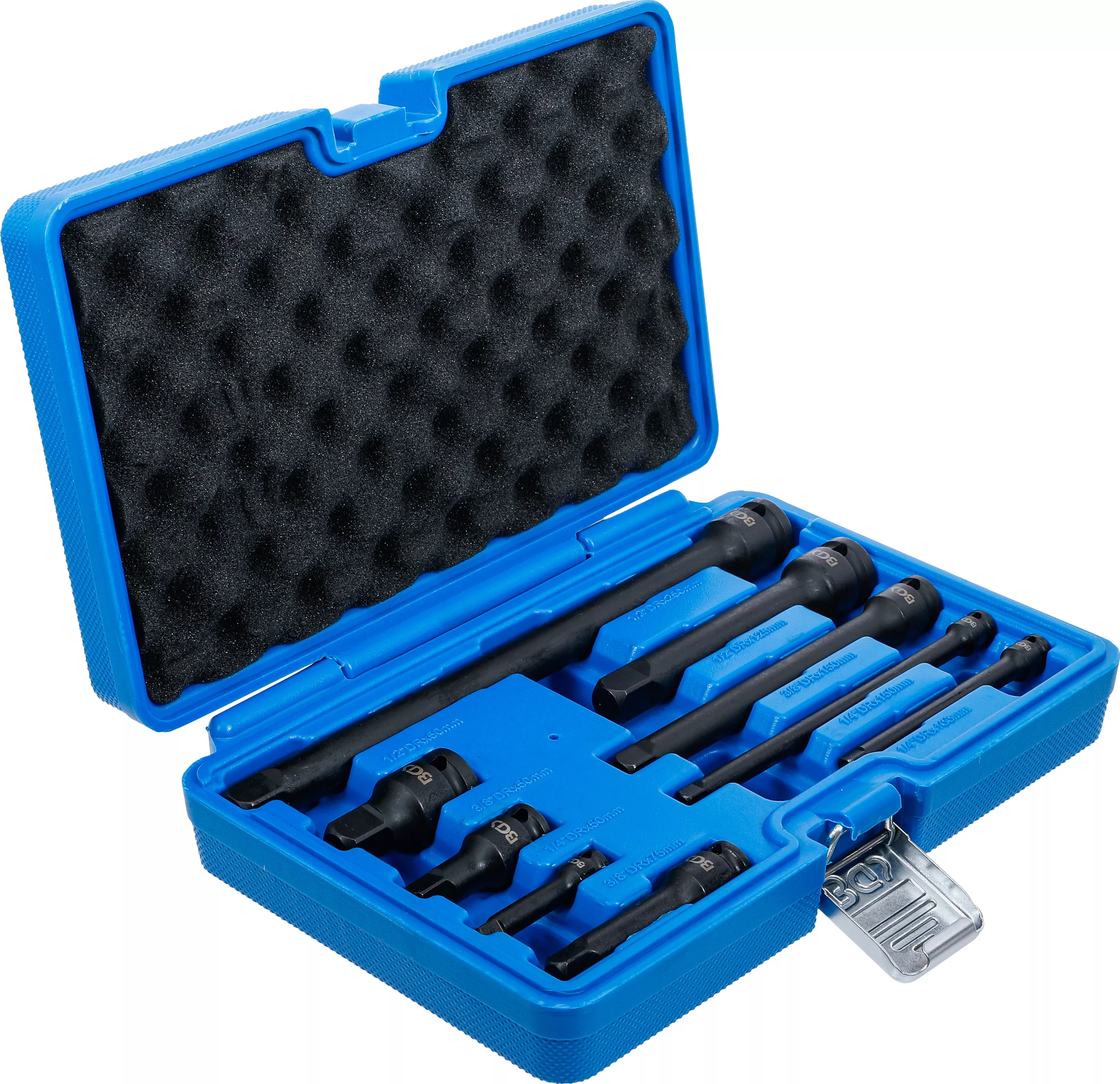 Set prelungitoare de forta | 6,3 mm (1/4") / 10 mm (3/8") / 12,5 mm (1/2") | 9 piese [2]