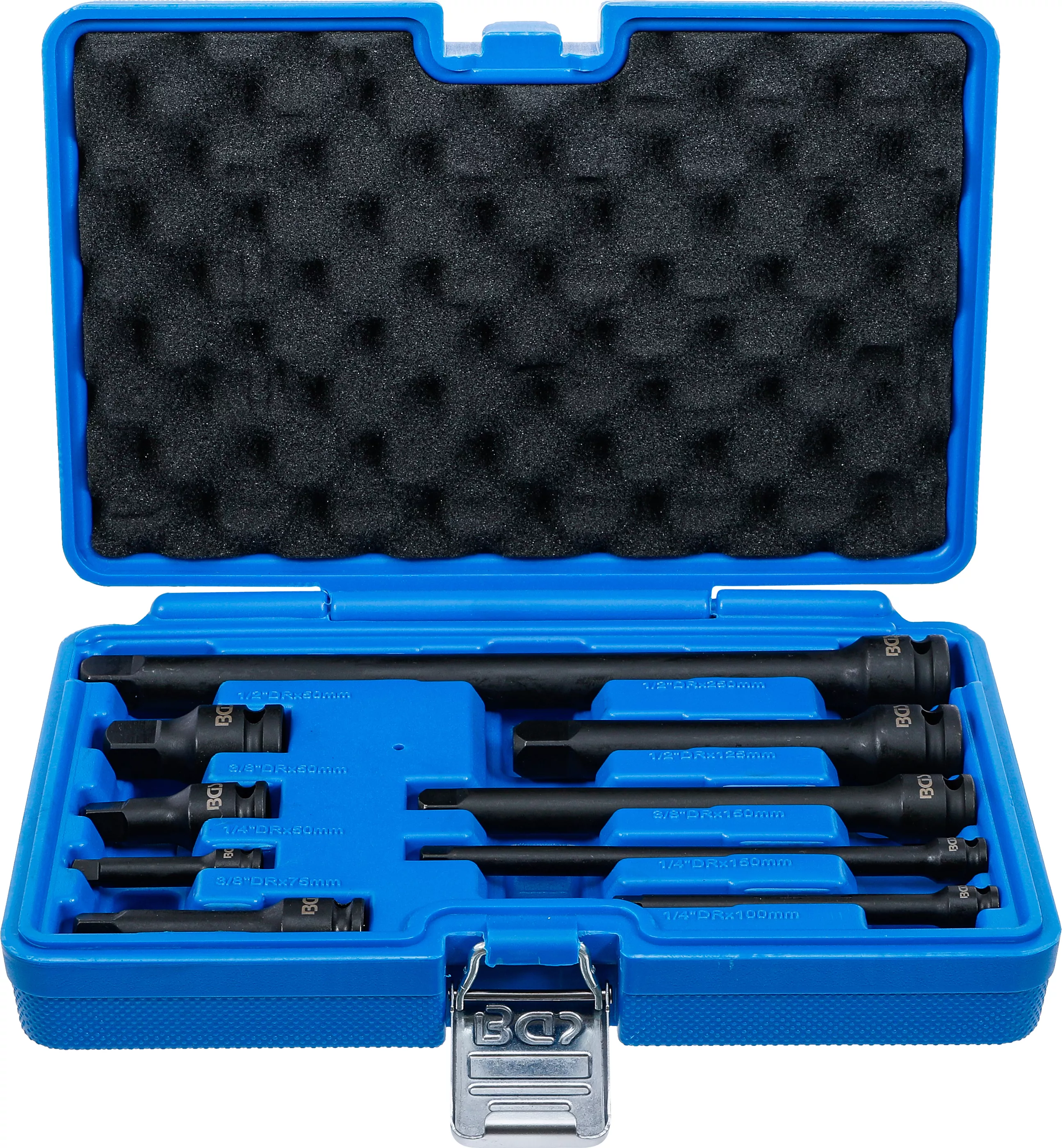 Set prelungitoare de forta | 6,3 mm (1/4") / 10 mm (3/8") / 12,5 mm (1/2") | 9 piese [1]