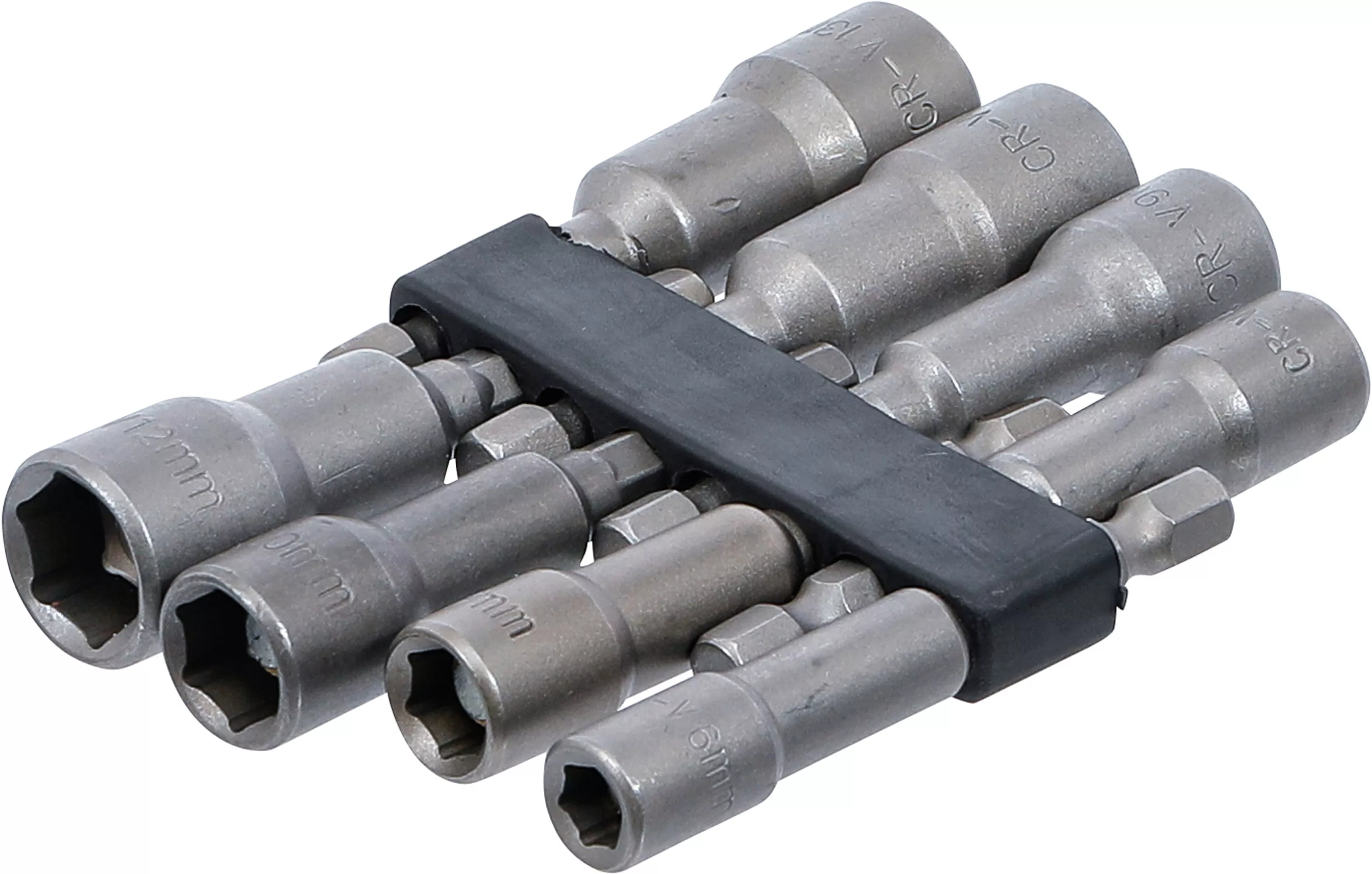 Set chei tubulare 6 colturi | Antrenare 6 colturi exterior 6,3 mm (1/4") | 6 - 13 mm | 8 piese [1]