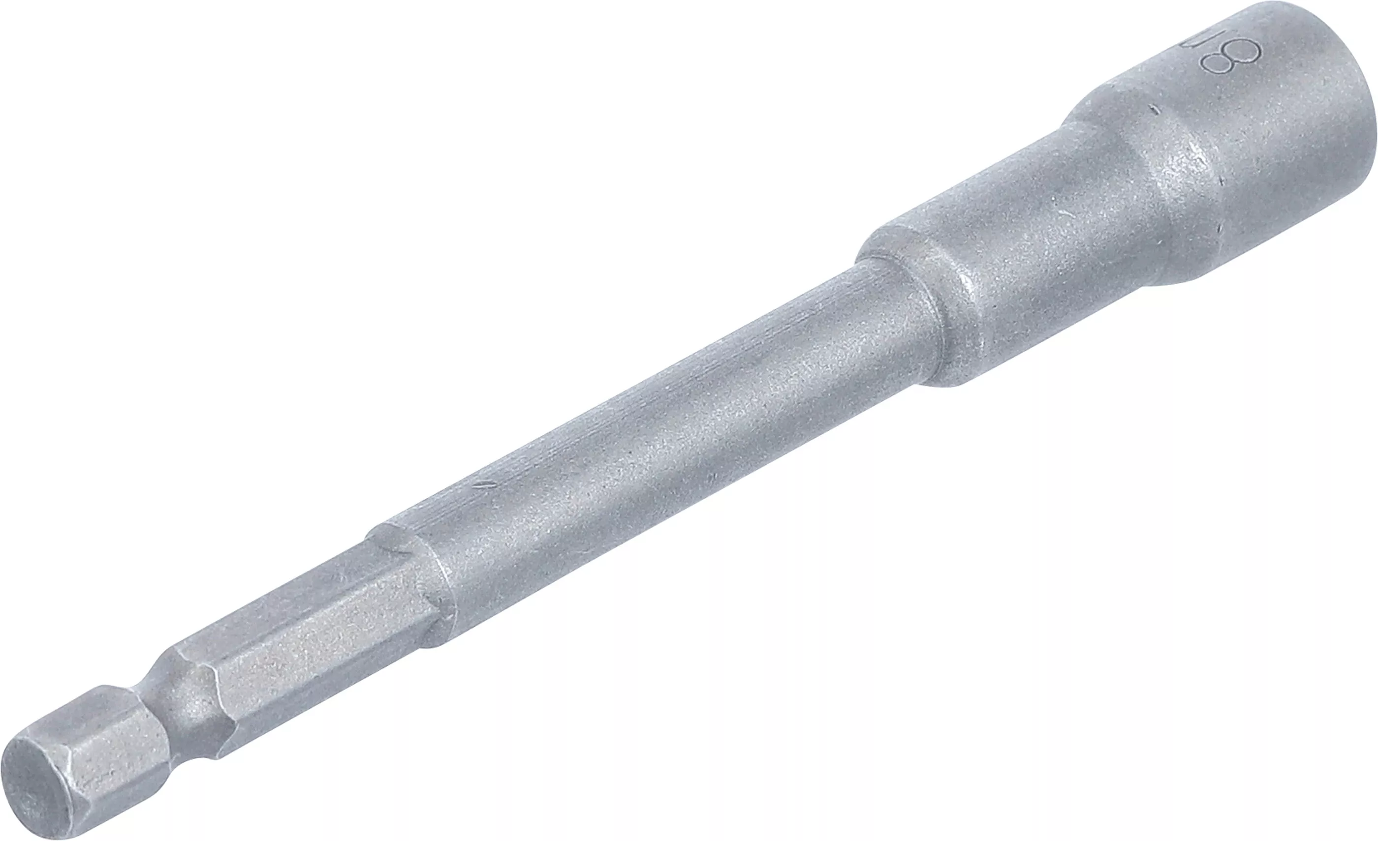 Cheie tubulara atasabila 6 colturiala, extra lunga | pentru masini de gaurit | Antrenare 6 colturi exterior 6,3 mm (1/4") | 8 mm [3]