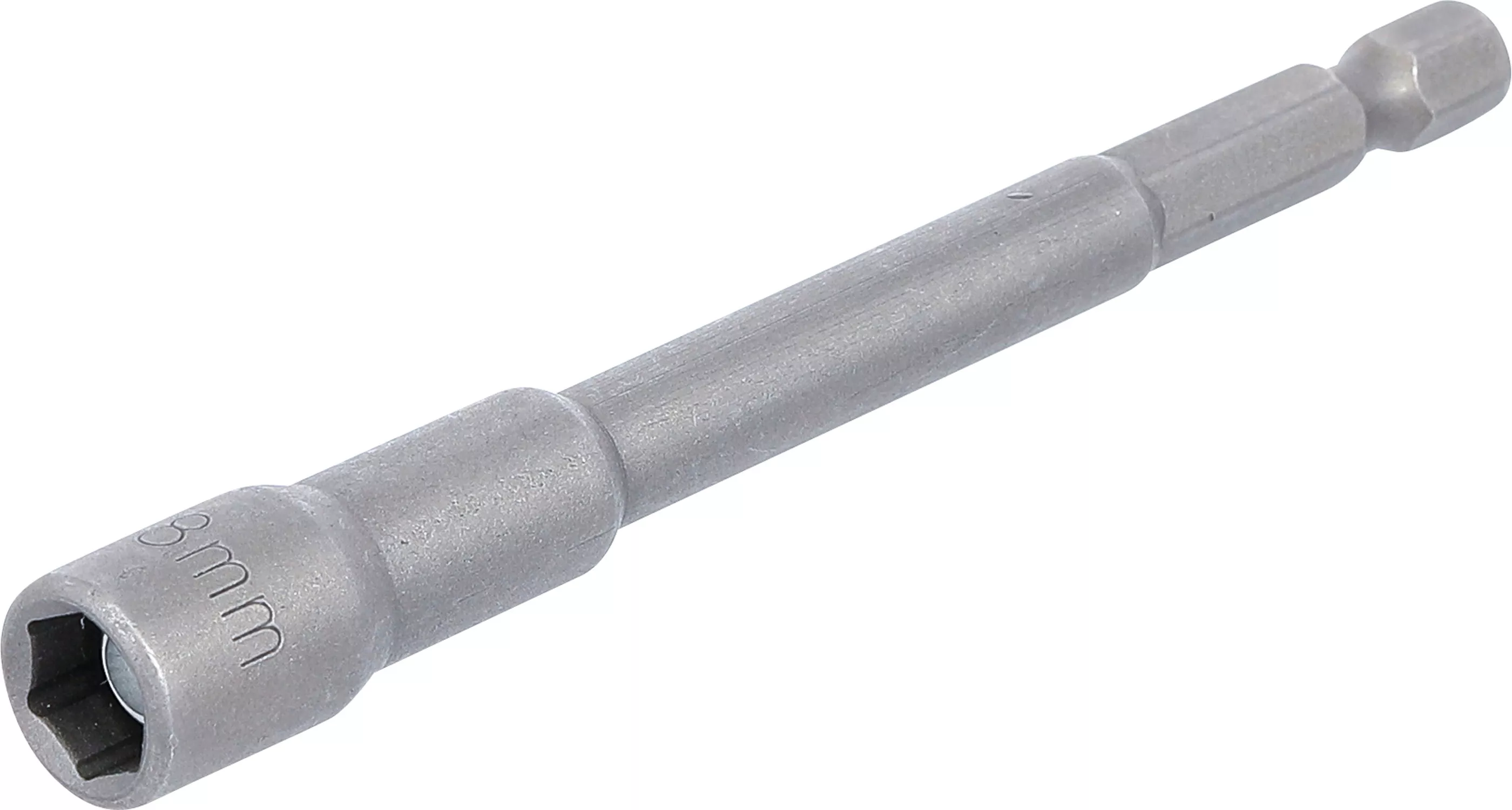 Cheie tubulara atasabila 6 colturiala, extra lunga | pentru masini de gaurit | Antrenare 6 colturi exterior 6,3 mm (1/4") | 8 mm [1]