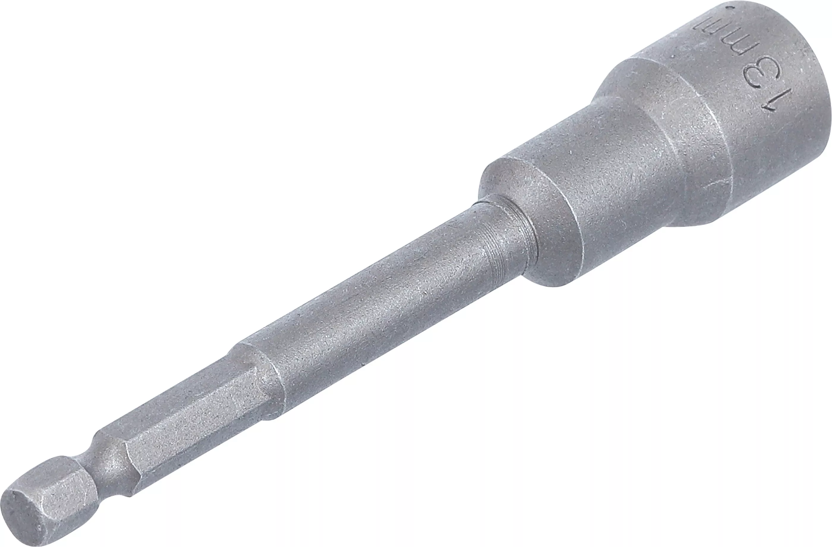 Cheie tubulara atasabila 6 colturiala, extra lunga | pentru masini de gaurit | Antrenare 6 colturi exterior 6,3 mm (1/4") | 13 mm [3]
