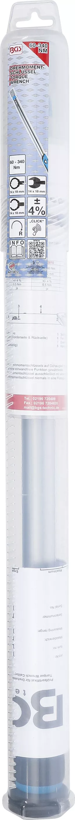 Cheie dinamometrica | 60 - 340 Nm | pentru capete atasabile 14 x 18 mm [7]