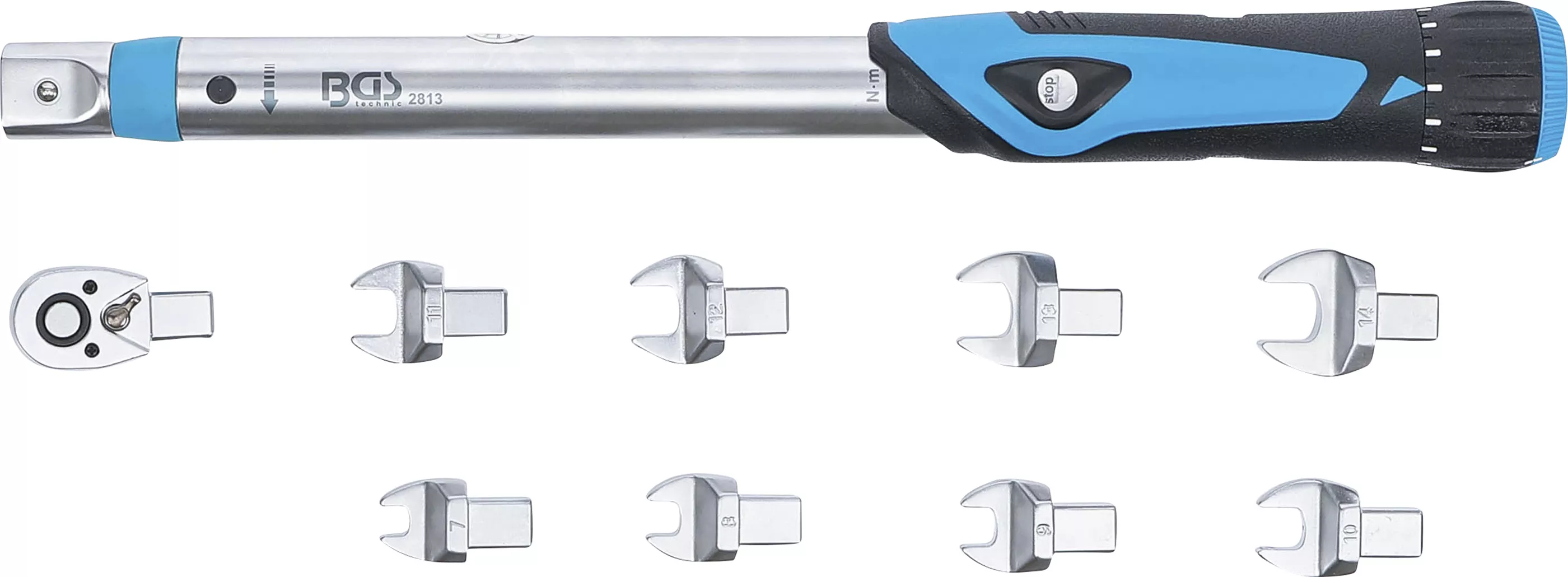 Set chei dinamometrice | 6,3 mm (1/4") | 10 - 50 Nm | 10 piese [2]