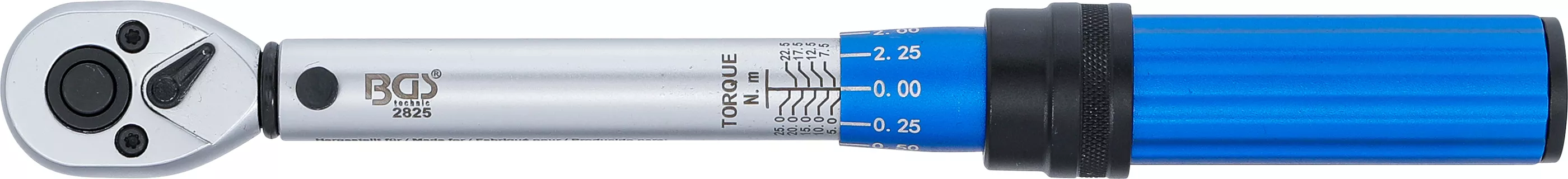 Cheie dinamometrica | 6,3 mm (1/4") | 5 - 25 Nm [3]