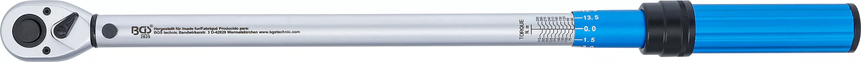 Cheie dinamometrica | 12,5 mm (1/2") | 60 - 330 Nm [3]