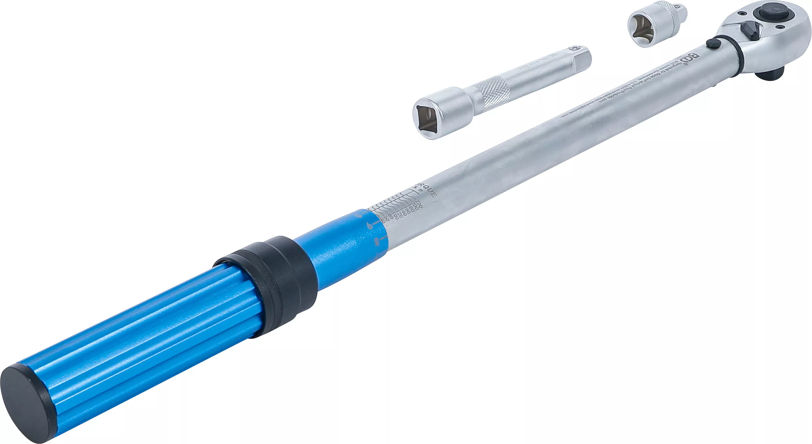 Set chei dinamometrice | adaptor + prelungitor | 12,5 mm (1/2") | 40 - 220 Nm | 3 piese [5]