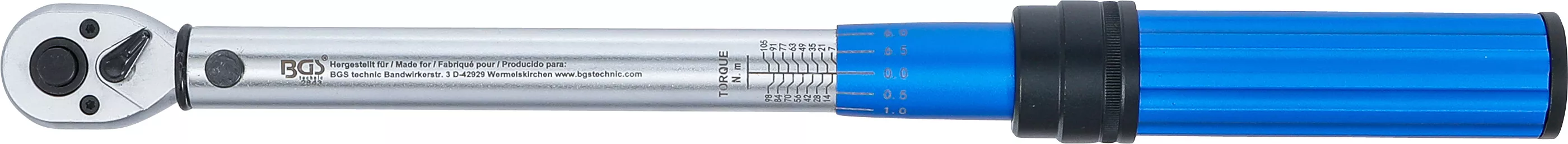 Cheie dinamometrica | 10 mm (3/8") | 7 - 105 Nm [2]