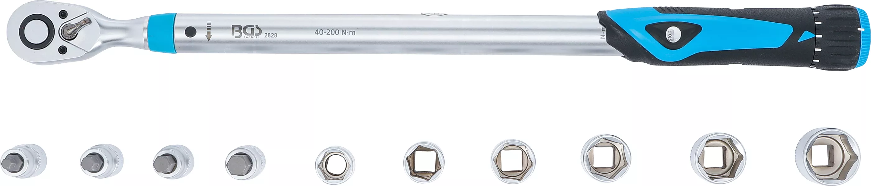 Set chei dinamometrice | 12,5 mm (1/2") | 40 - 200 Nm | 11 piese [2]
