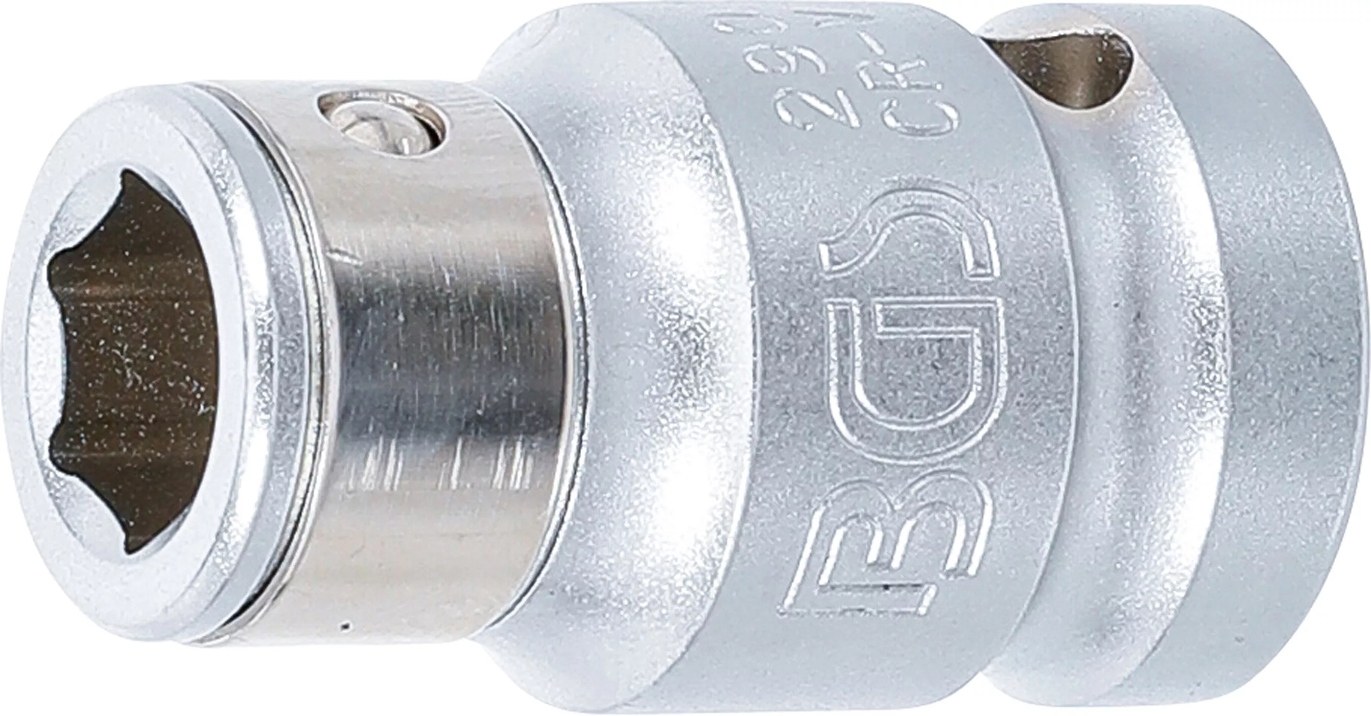 Adaptor biti cu bila de blocare | Patrat interior 12,5 mm (1/2") | Antrenat prin hexagon interior 10 mm (3/8") [1]