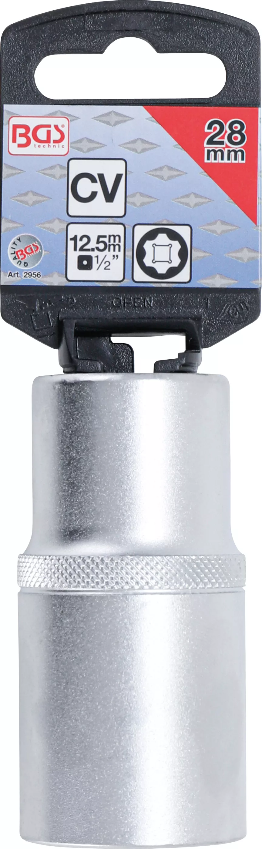 Cheie tubulara Super Lock, lunga | 12,5 mm (1/2") | 28 mm [2]