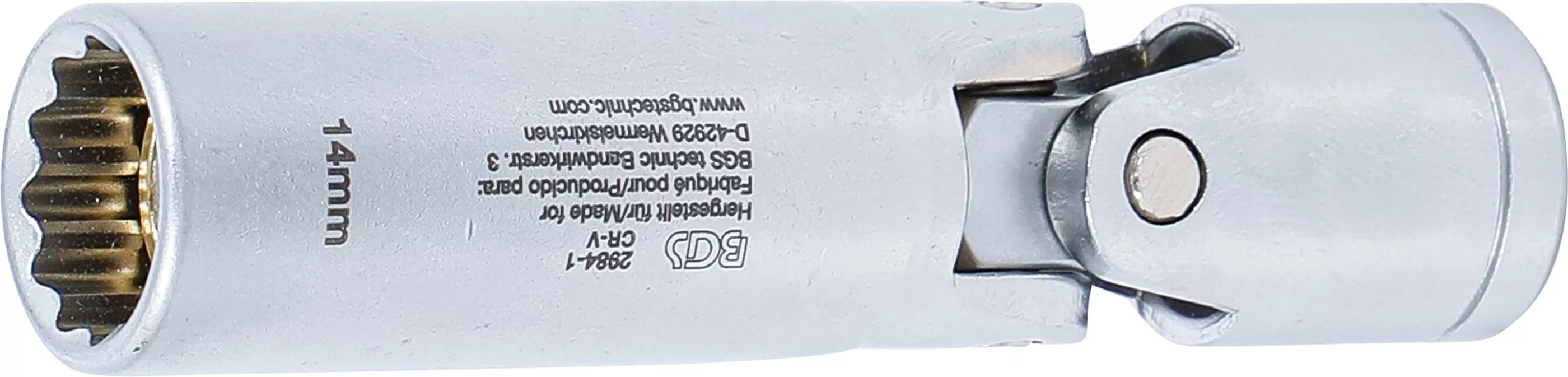 Cap cheie articulat bujii incandescente 12 colturial | 10 mm (3/8") | 14 mm [2]