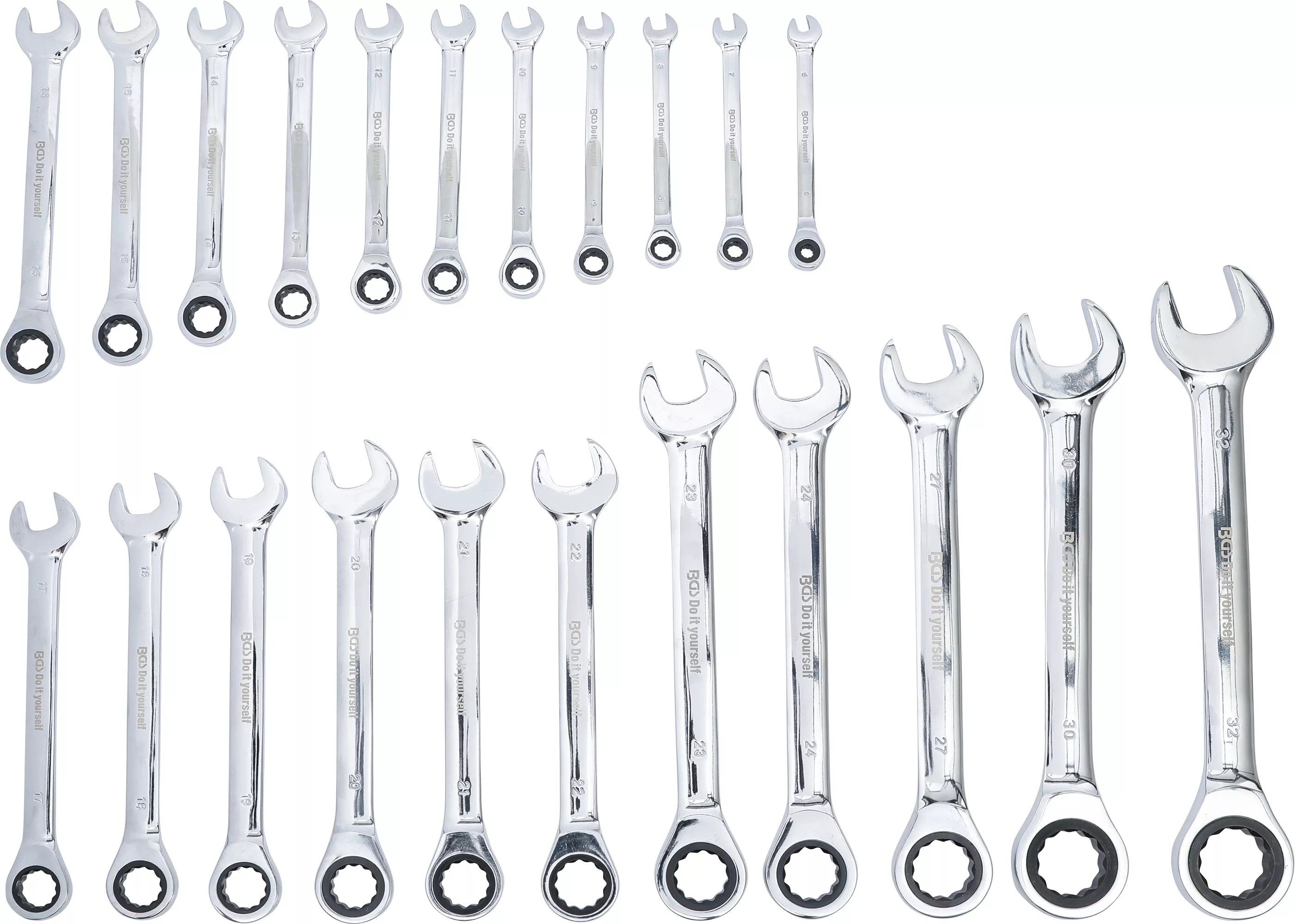 Set chei combinate cu clichet | 6 - 32 mm | 22 piese [3]