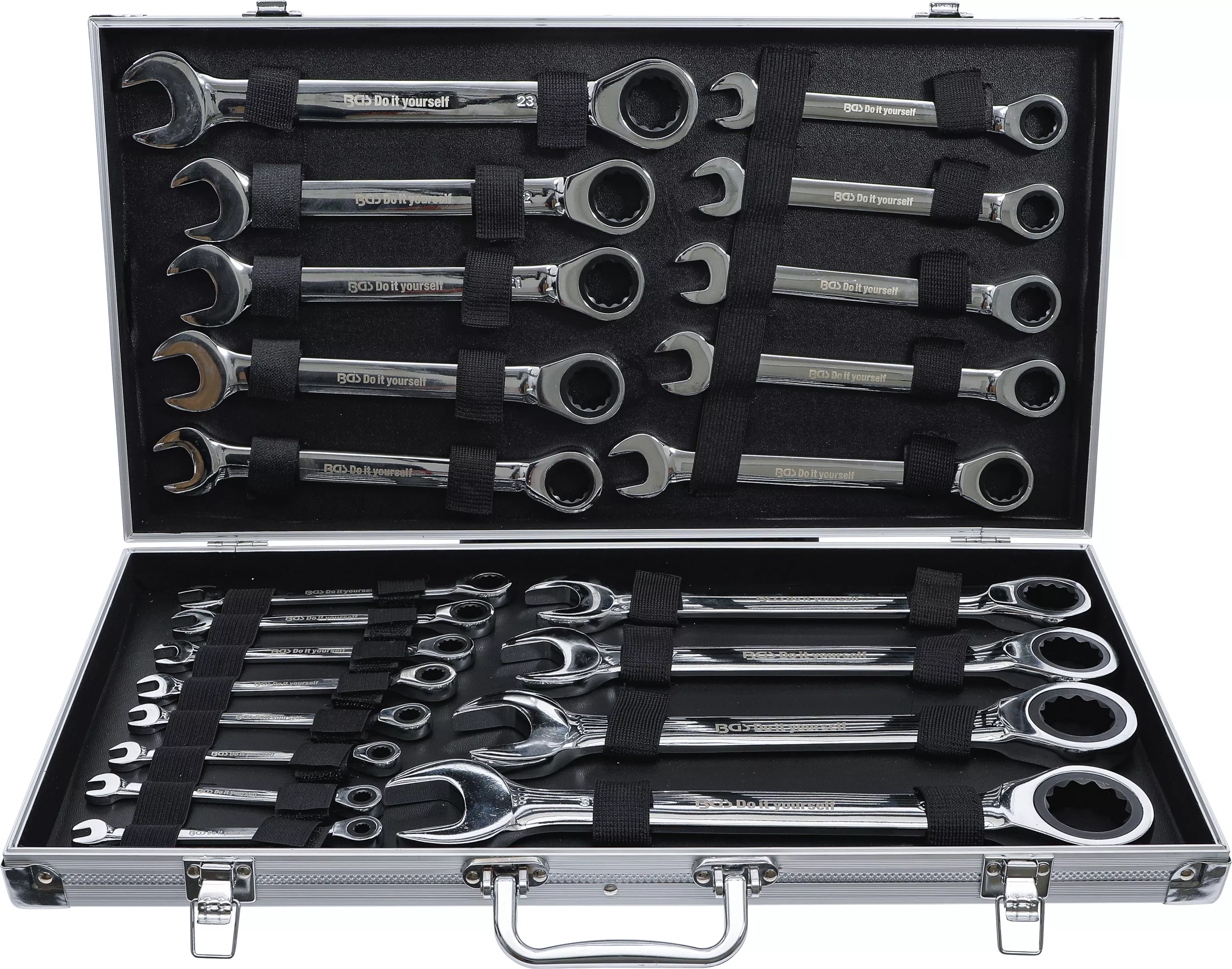 Set chei combinate cu clichet | 6 - 32 mm | 22 piese [1]