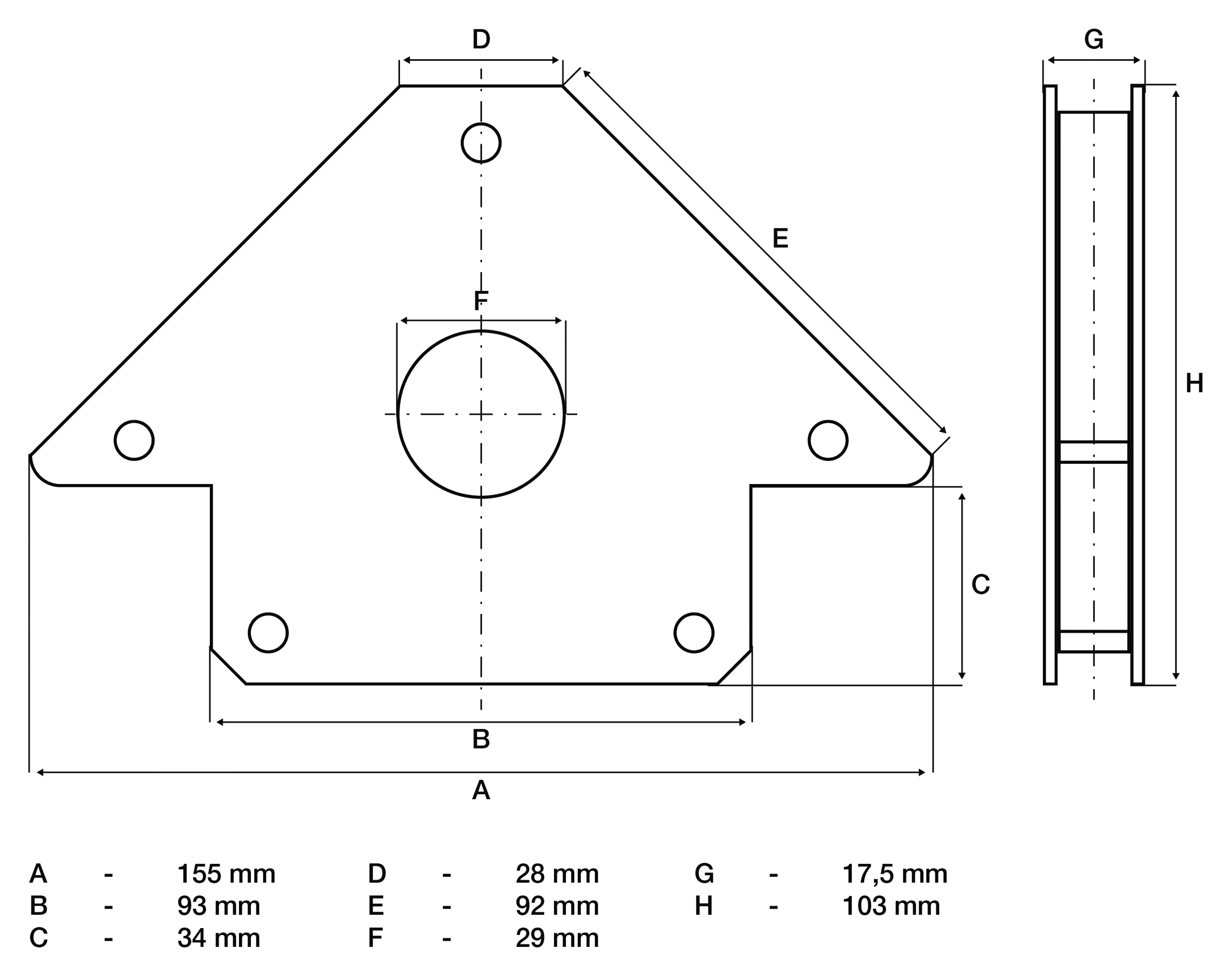 Suport magnetic de forta [3]