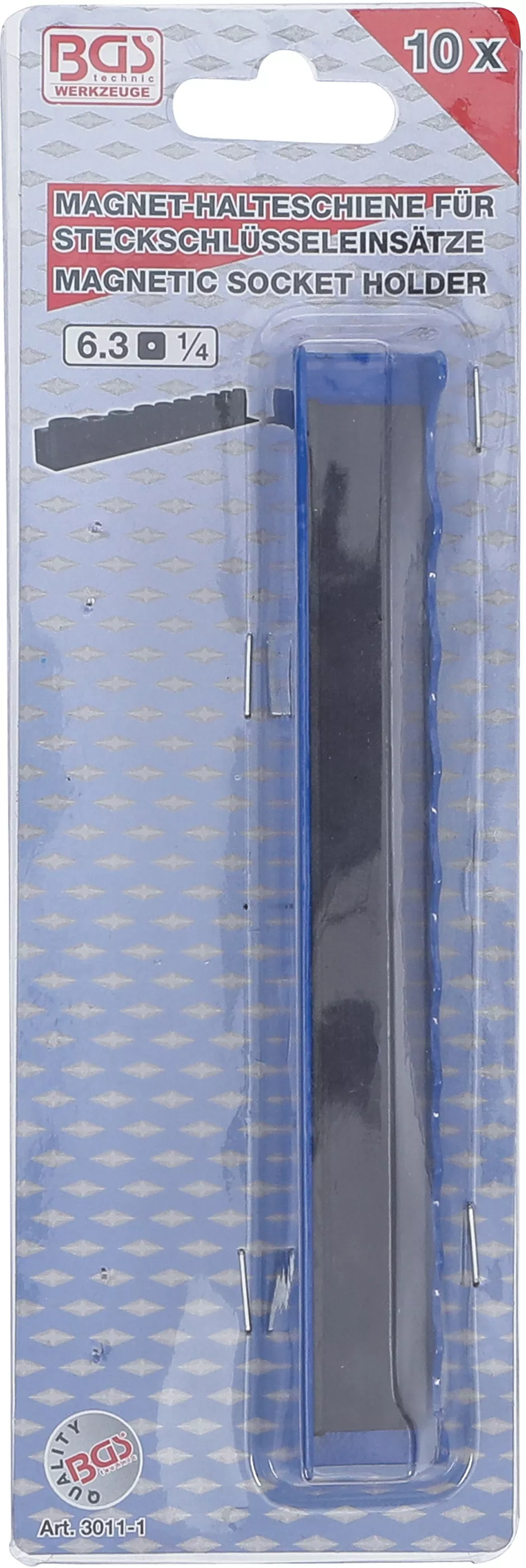 sina de pastrare pentru chei tubulare atasabile | magnetica | pentru antrenare 6,3 mm (1/4") [5]
