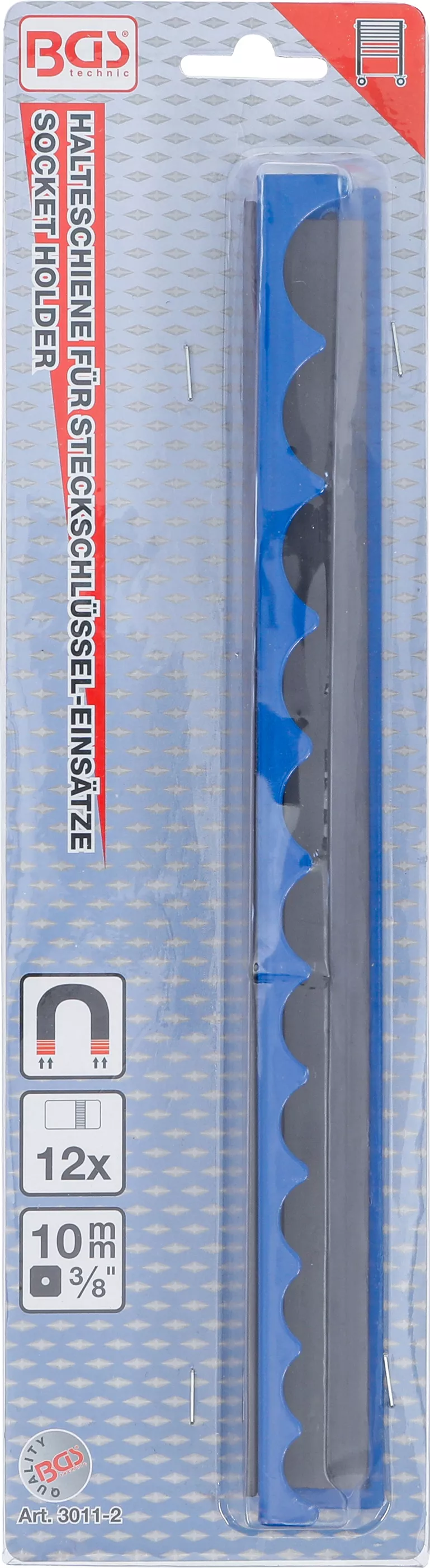 sina de pastrare pentru chei tubulare atasabile | magnetica | pentru antrenare 10 mm (3/8") [4]