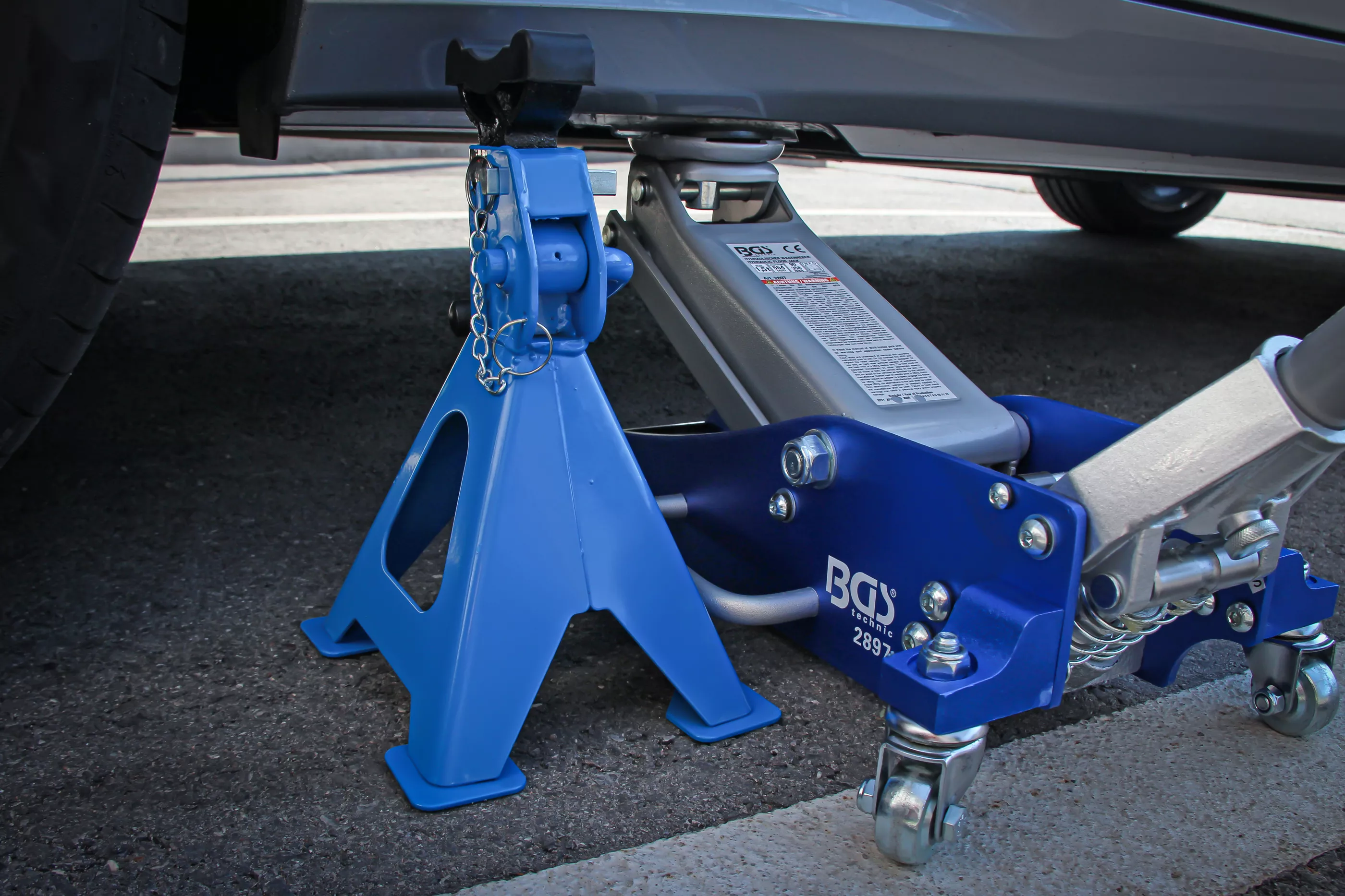 Capre autovehicule | Sarcina portanta 2000 kg / Pereche | Cursa 268 - 418 mm | 1 Pereche [3]