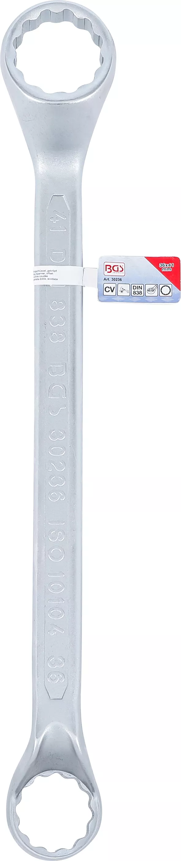 Cheie inelara dubla | cotite adanc | 36 x 41 mm [4]