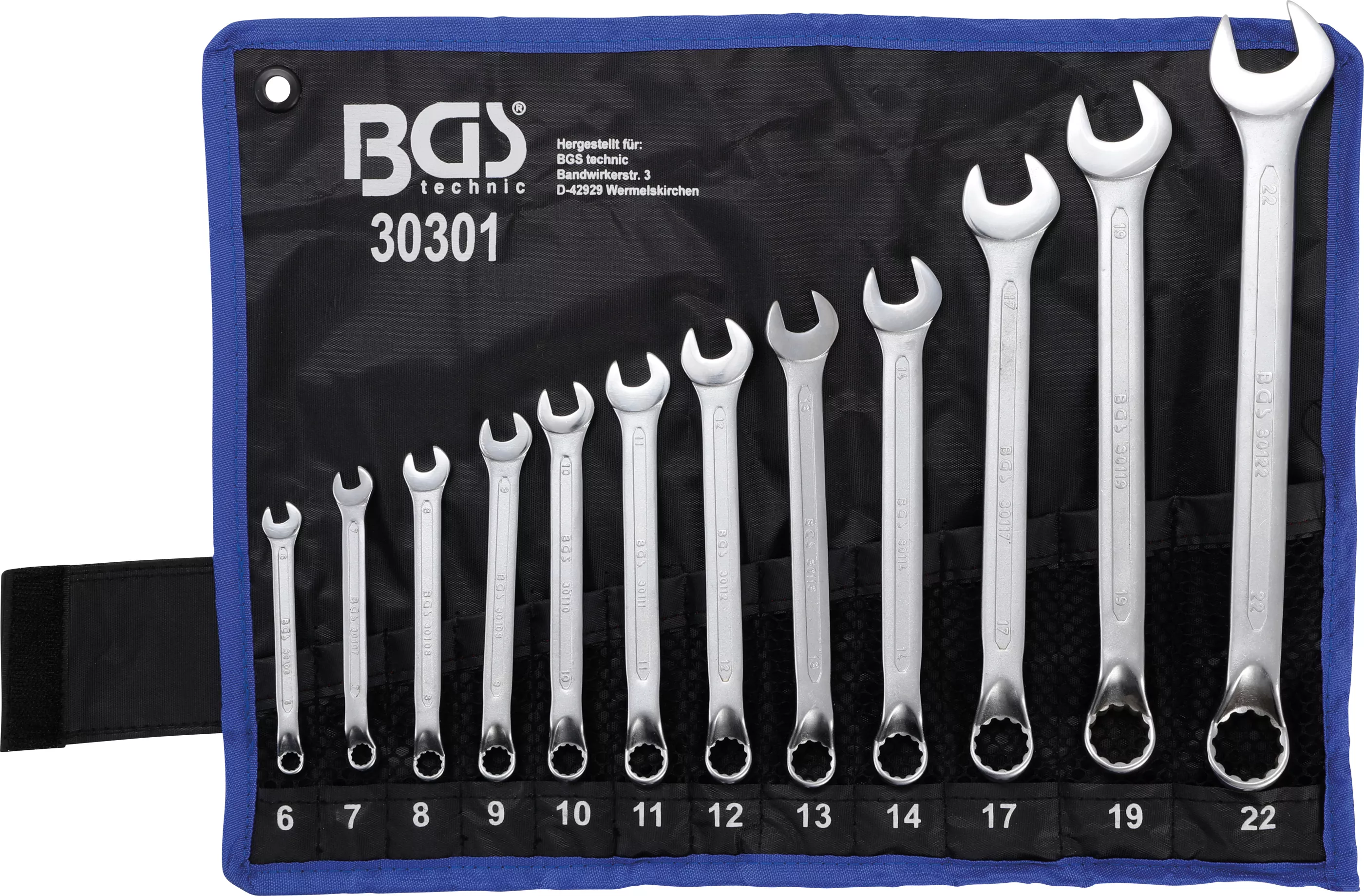 Set chei combinatem | cotite | 6 - 22 mm | 12 piese [1]