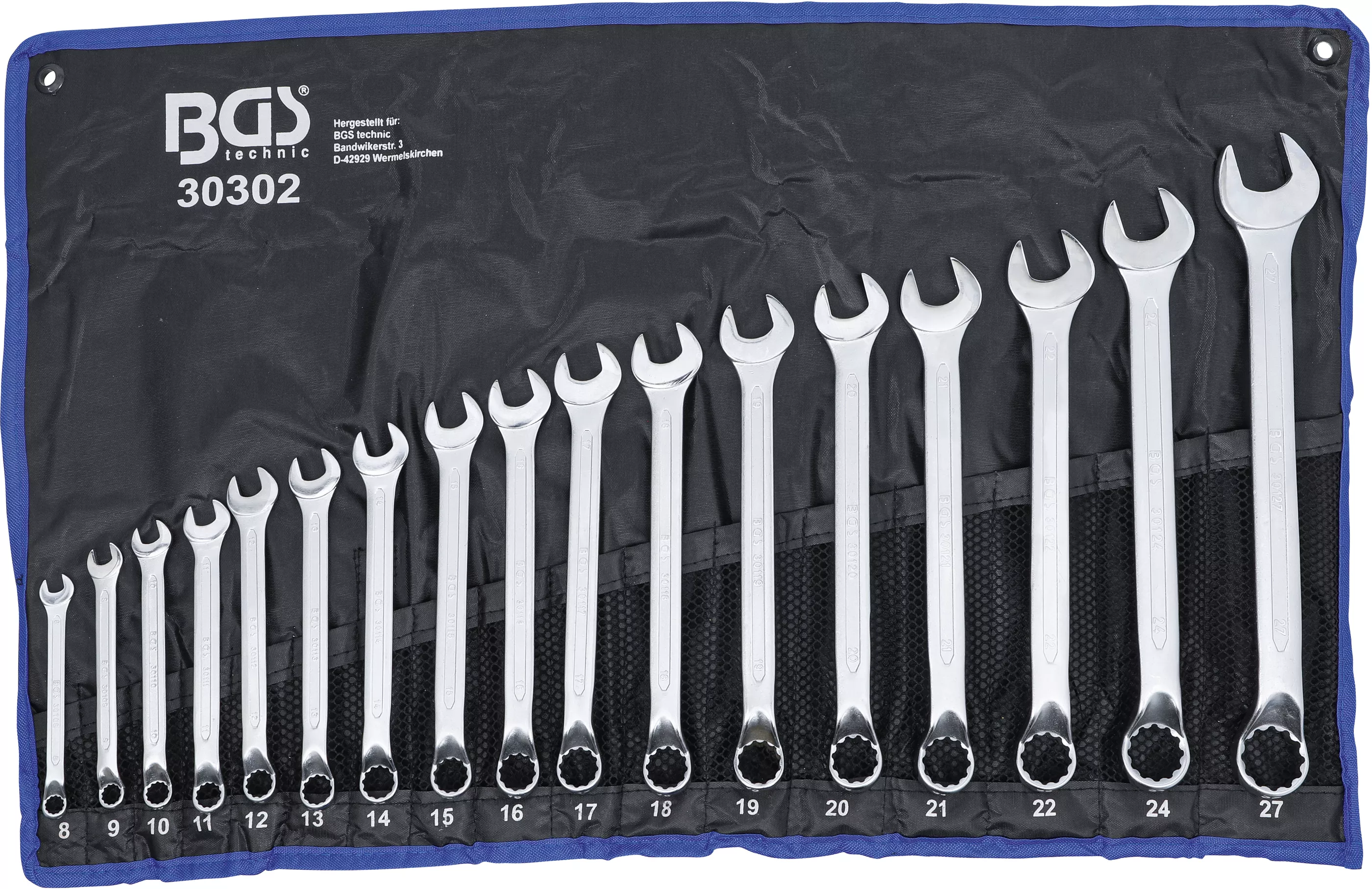 Set chei combinatem | cotite | 8 - 27 mm | 17 piese [1]