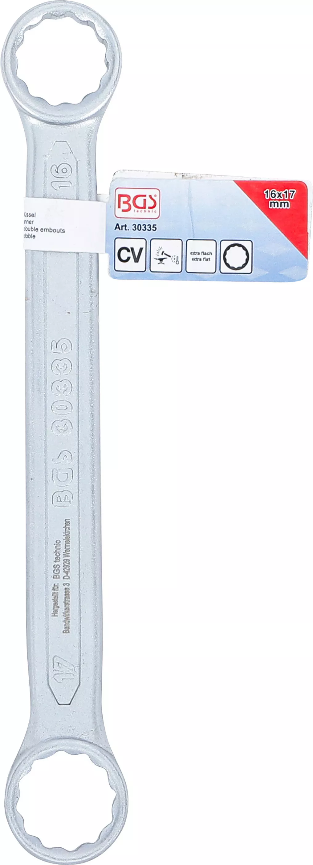 Cheie inelara dubla | extra plata | 16 x 17 mm [5]