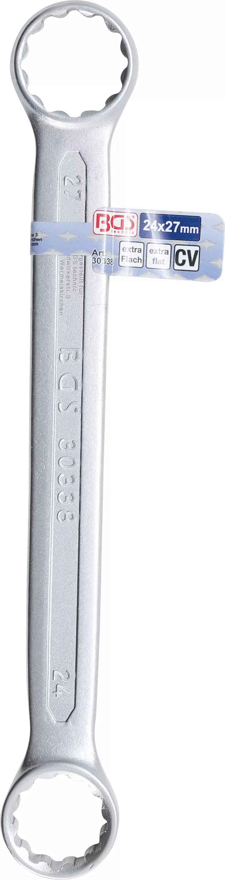 Cheie inelara dubla | extra plata | 24 x 27 mm [2]