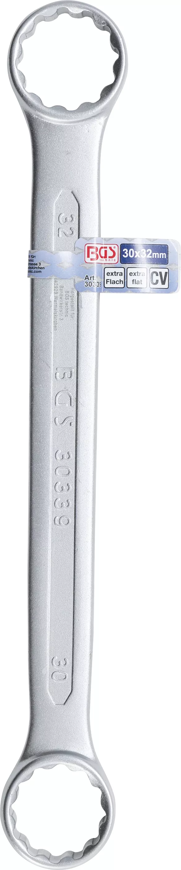 Cheie inelara dubla | extra plata | 30 x 32 mm [2]