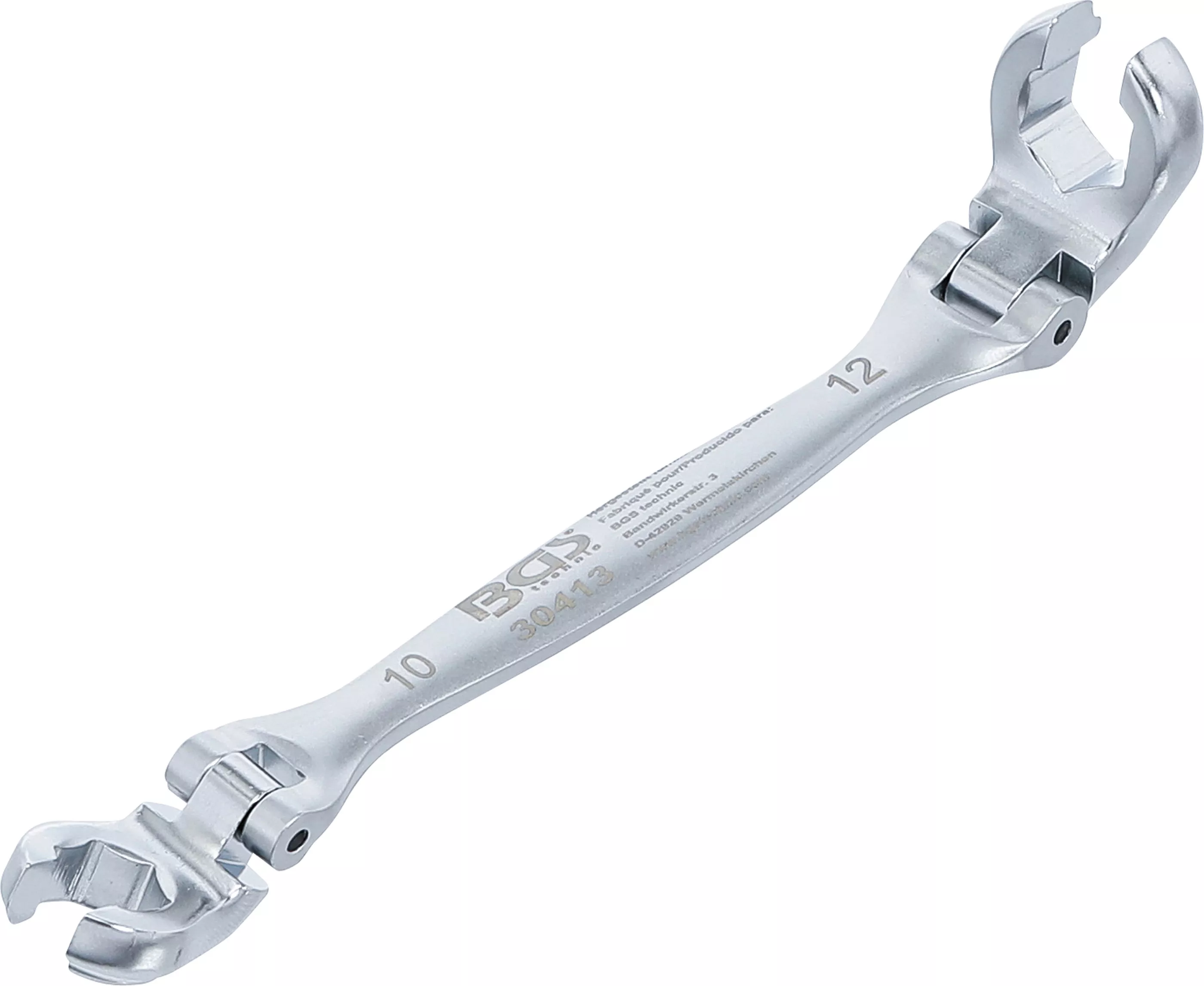 Cheie inelara deschisa | pentru conducte de frana si articulatii | 10 x 12 mm [1]
