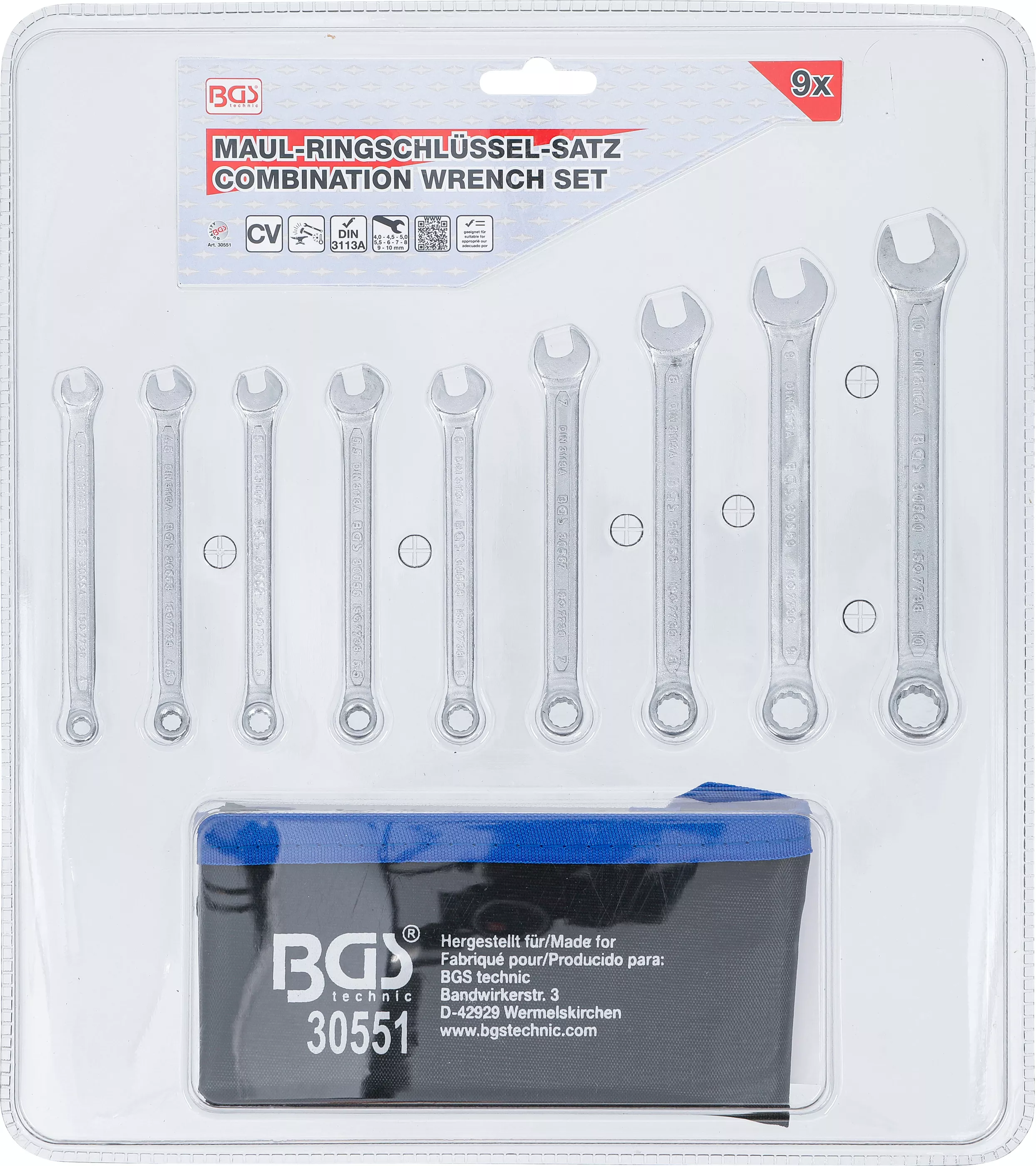 Set chei combinate | 4 - 10 mm | 9 piese [6]