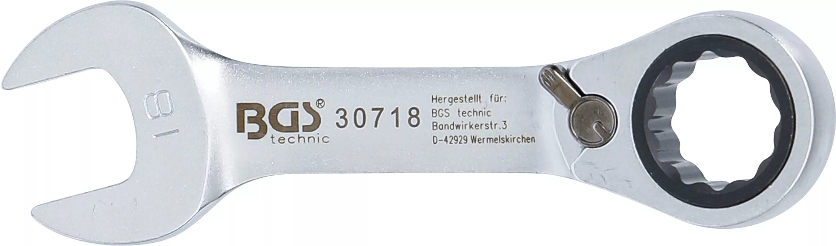 Set chei combinate cu clichet | scurte | reversibile | 18 mm [3]