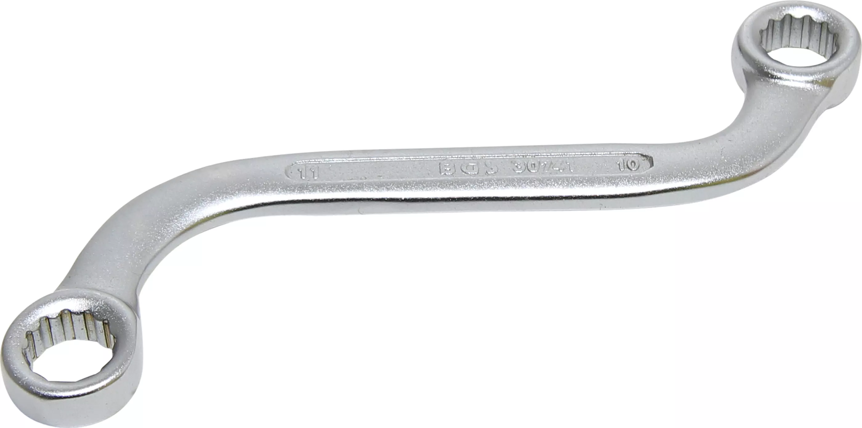 Cheie inelara dubla in S 12 colturi | 10 x 11 mm [1]