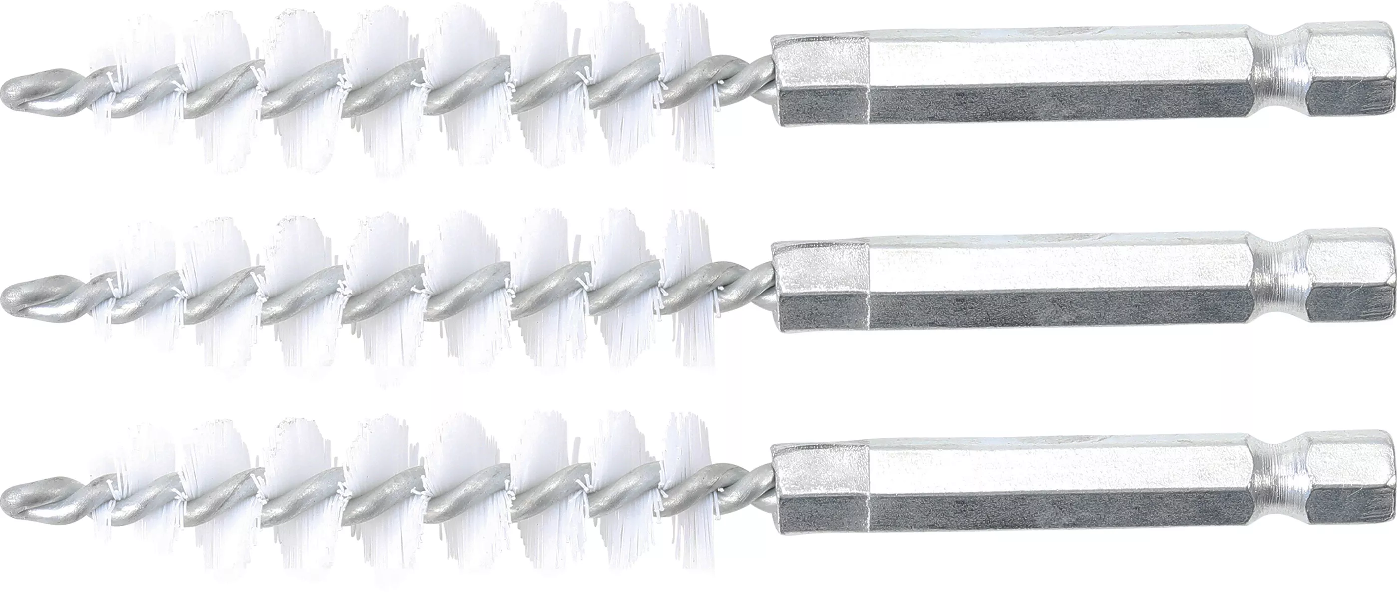 Perii nylon | 12 mm | 6,3 mm (1/4") | 3 piese [1]